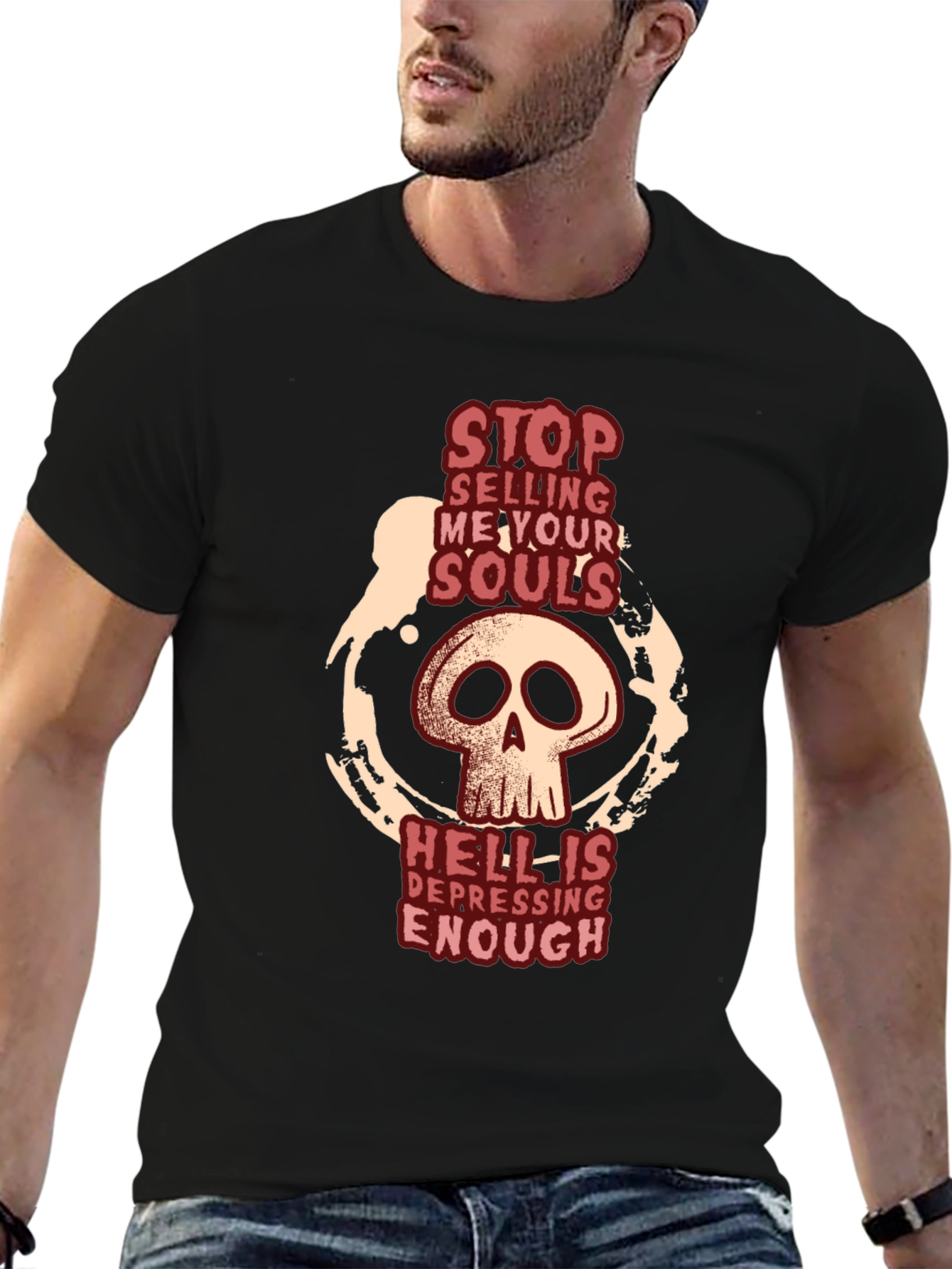 Stop Selling Souls Black Graphic Tee