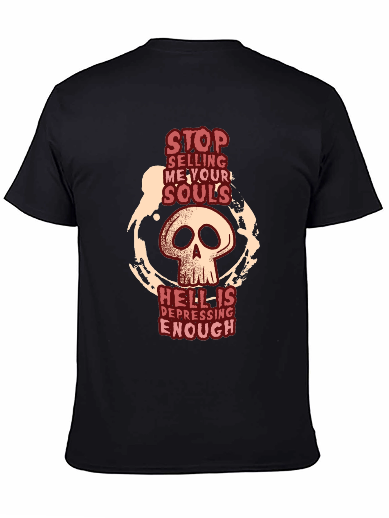 Stop Selling Souls Black Graphic Tee