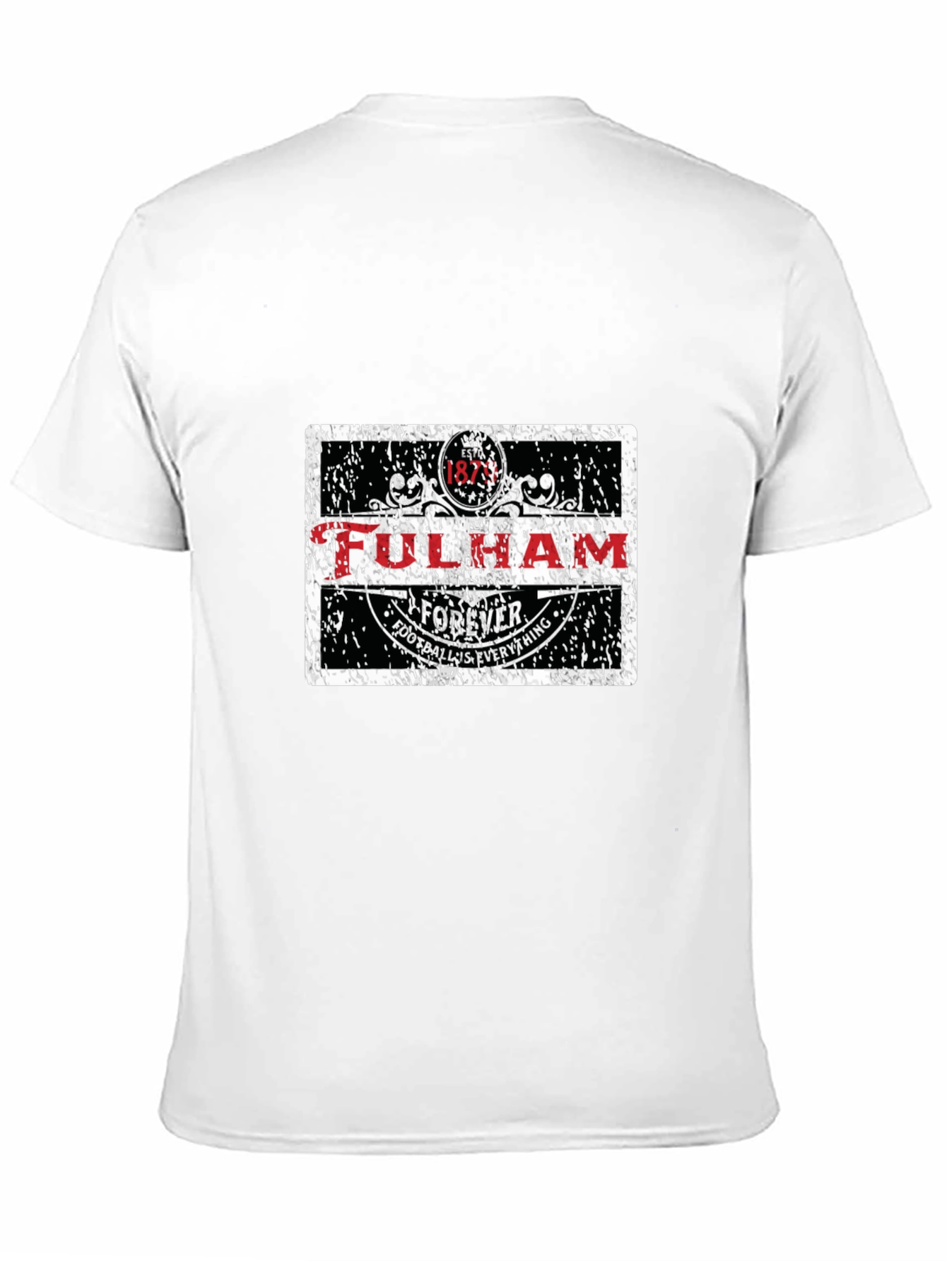 Fulham Football Forever Black T-Shirt