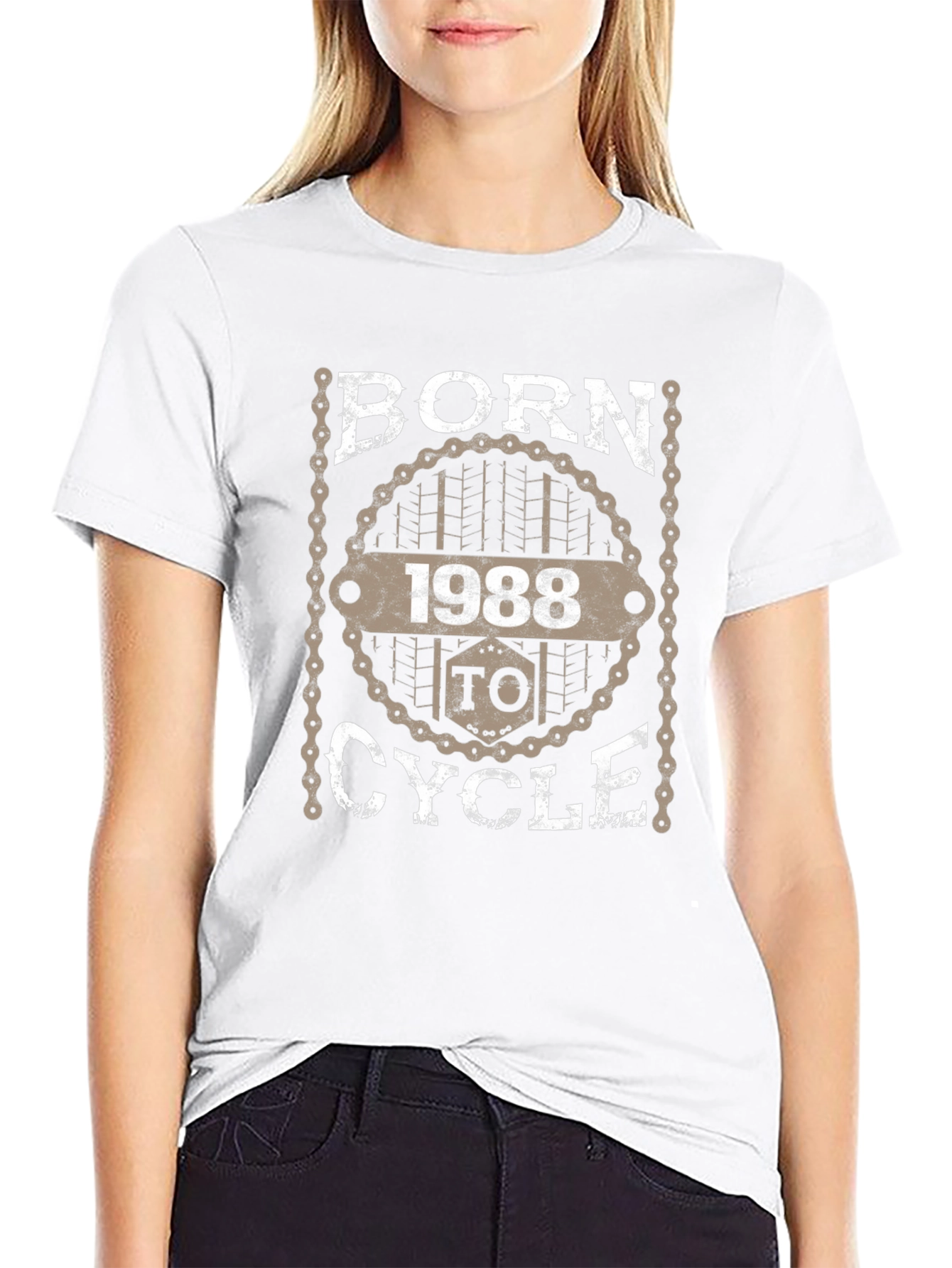 Born To Cycle 1988 T-Shirt