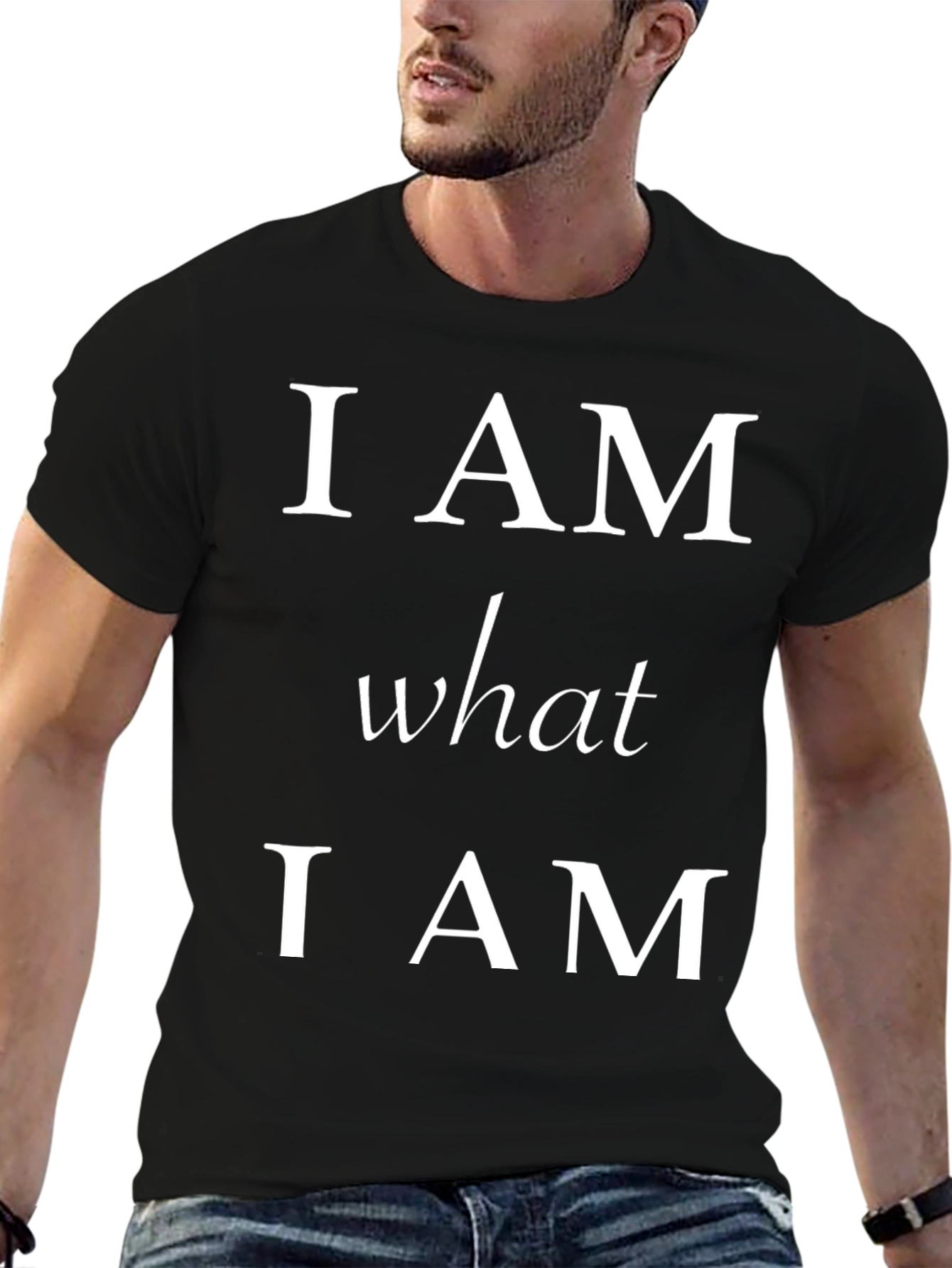 I AM What I AM T-Shirt - Statement Tee