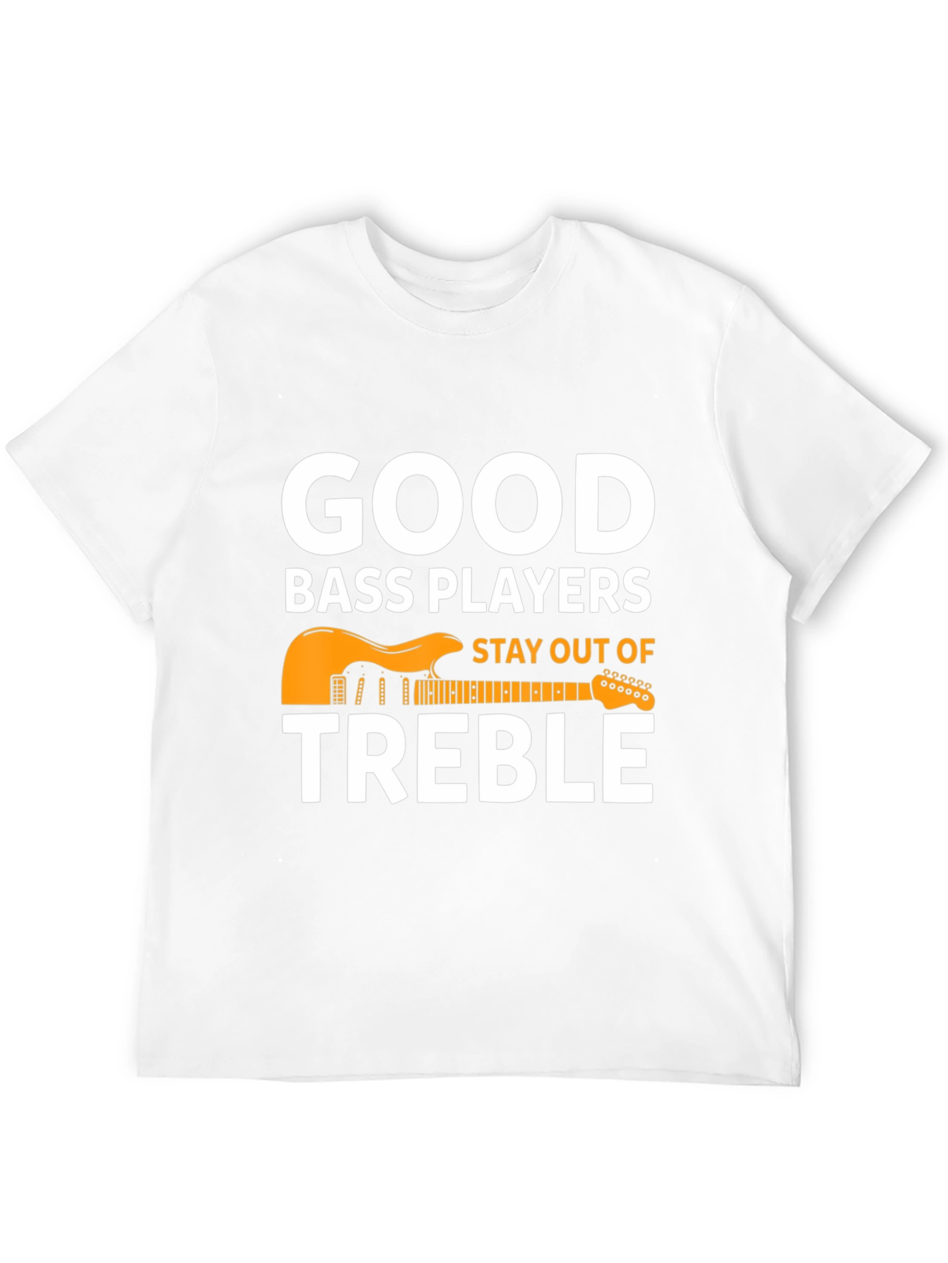 Good Bass Players T-Shirt - Musical Pun Tee