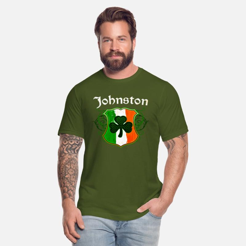 Johnston Irish Surname Ireland Flag Shield