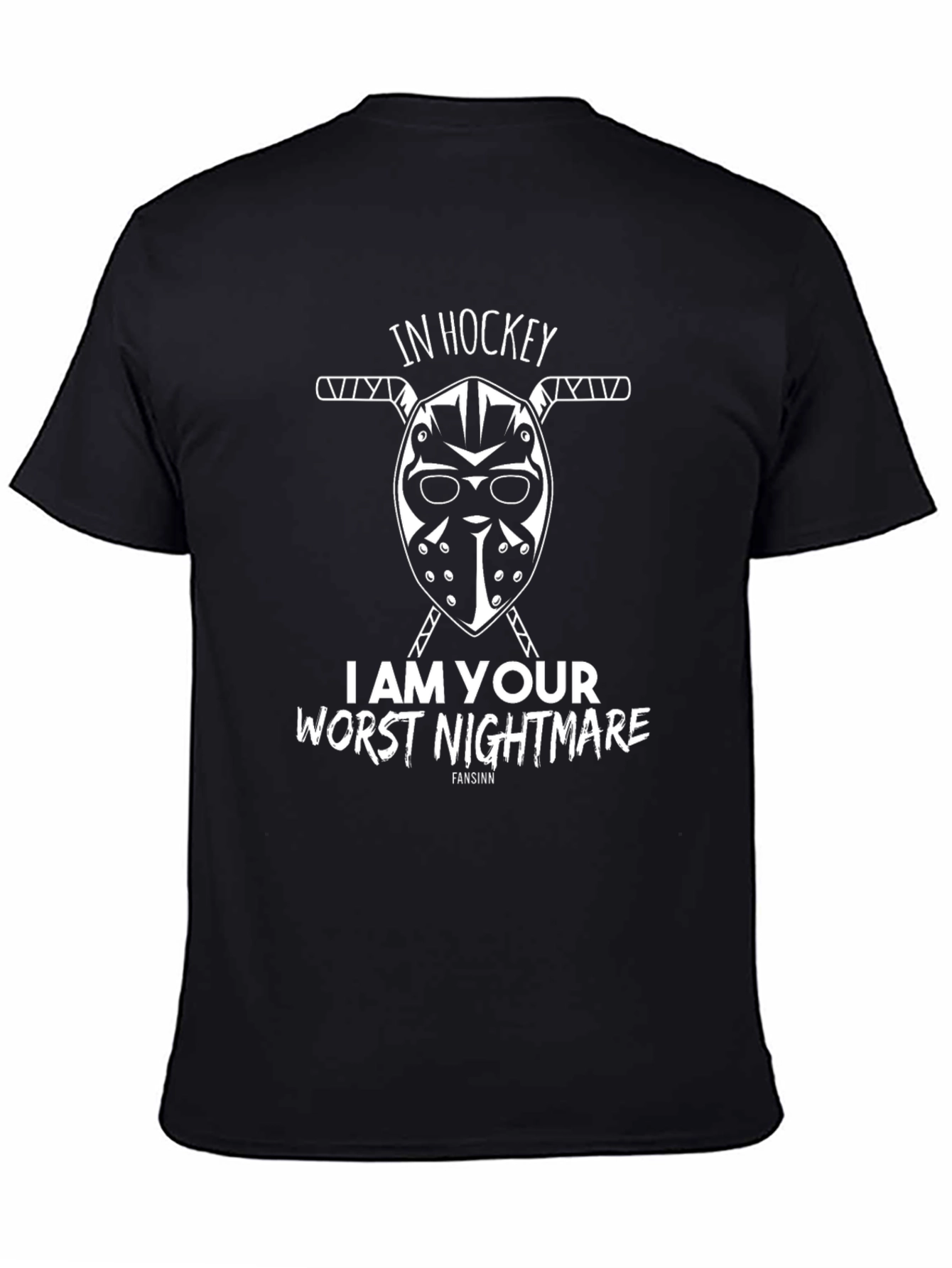 Hockey Nightmare T-Shirt - Fansinn Black Tee