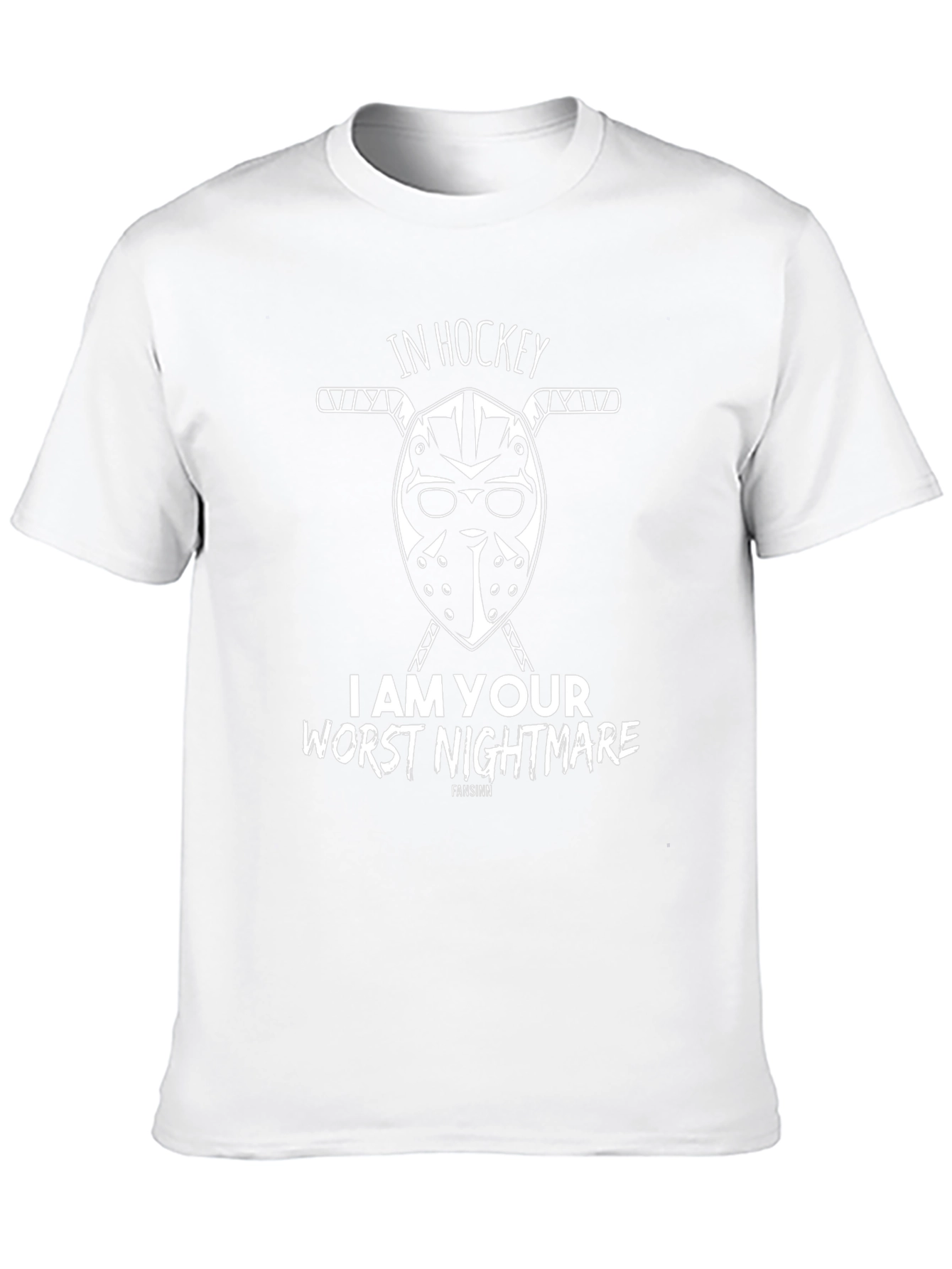 Hockey Nightmare T-Shirt - Fansinn Black Tee