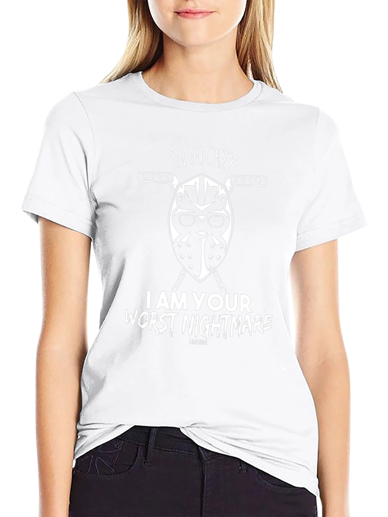 Hockey Nightmare T-Shirt - Fansinn Black Tee
