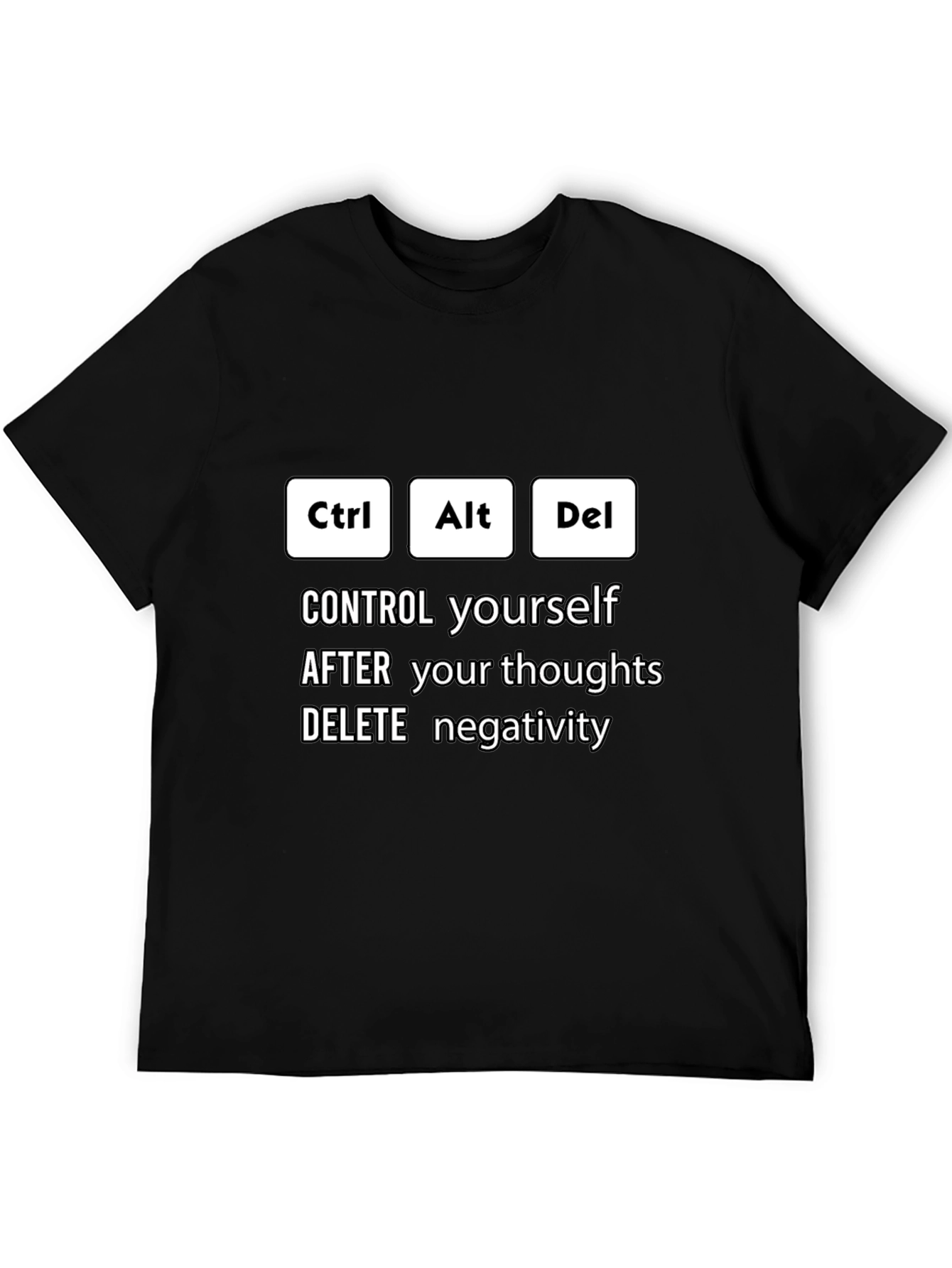 Ctrl Alt Del Funny T-Shirt for Programmers
