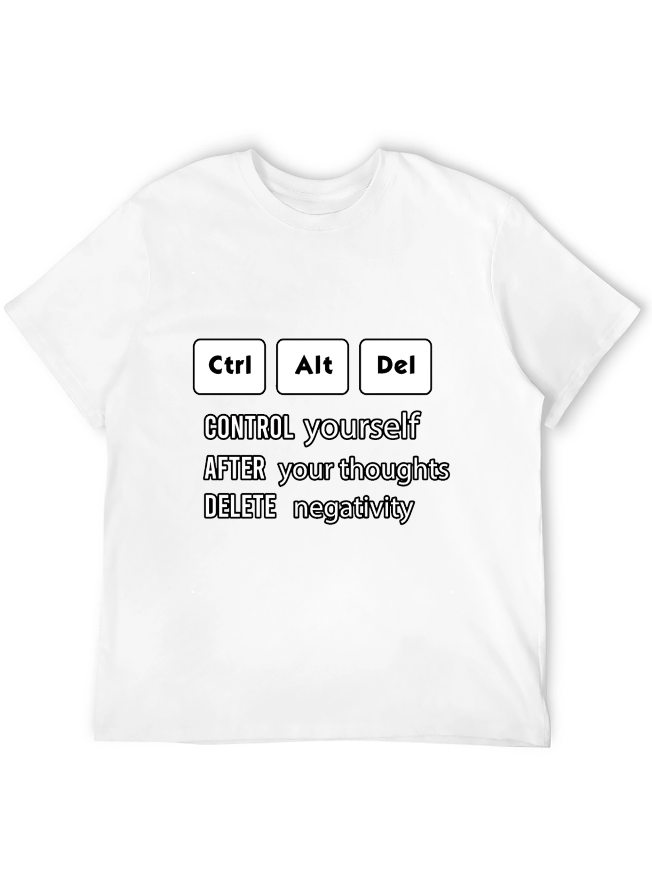 Ctrl Alt Del Funny T-Shirt for Programmers