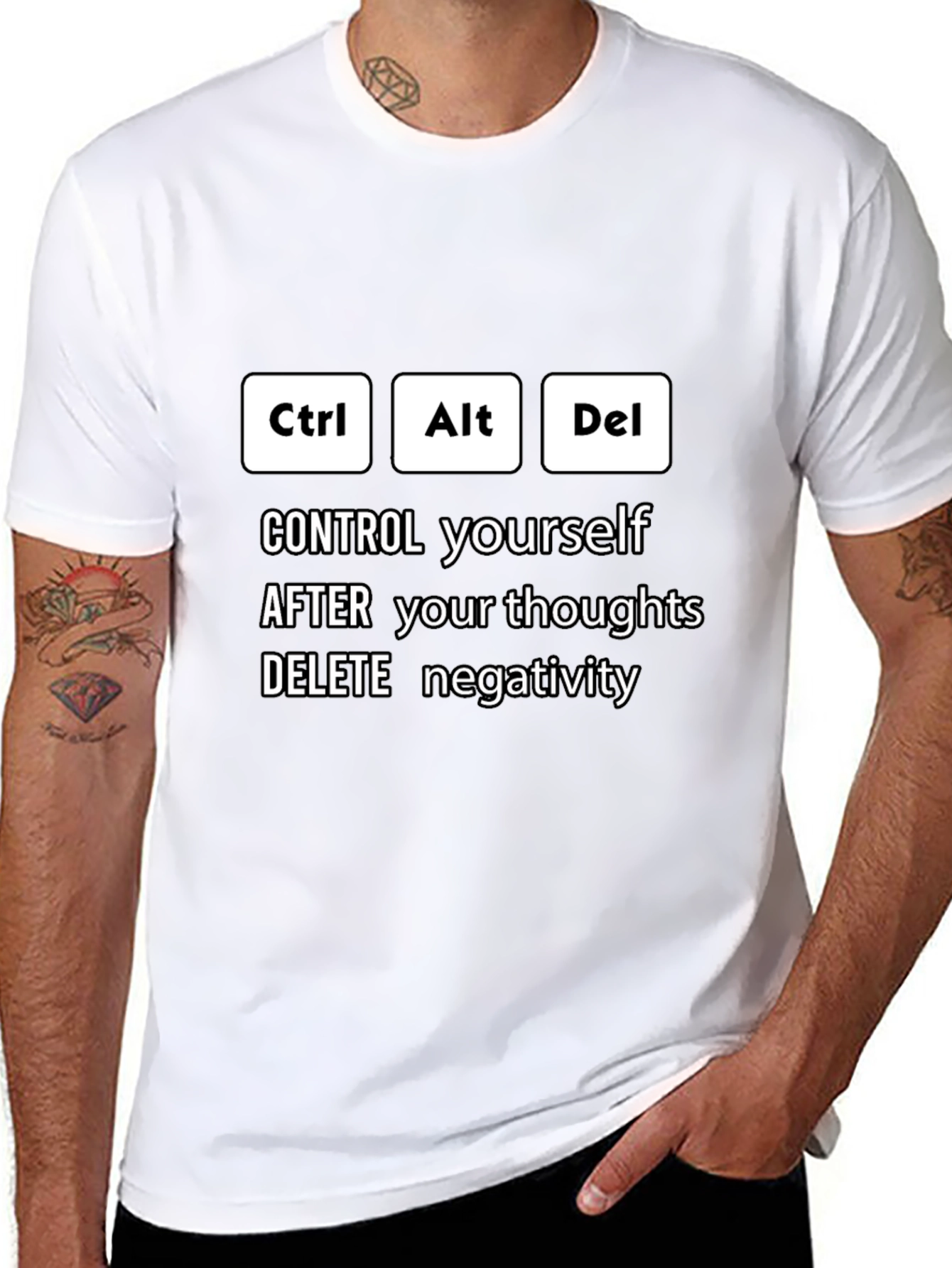 Ctrl Alt Del Funny T-Shirt for Programmers