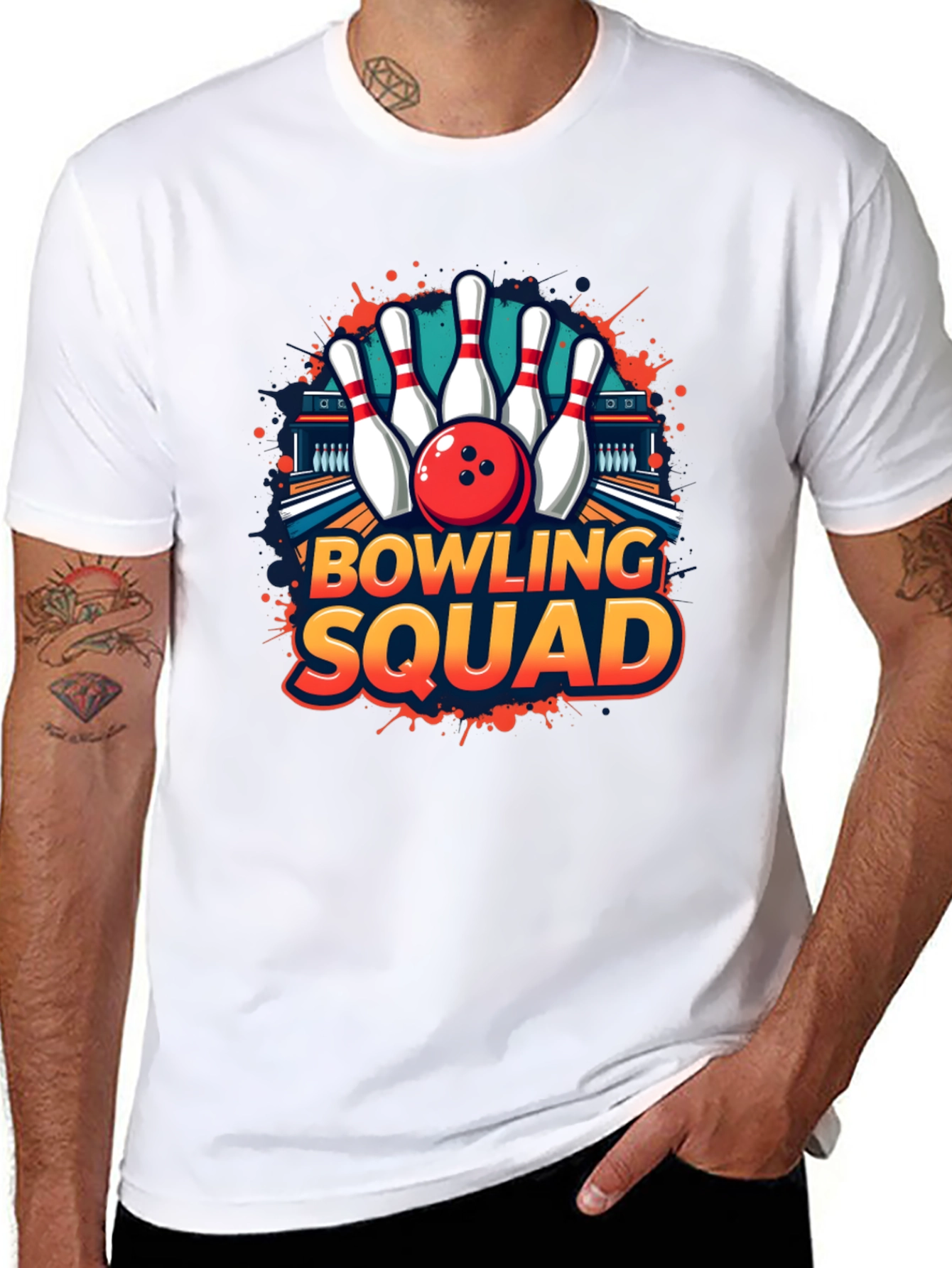 Bowling Squad Graphic Tee