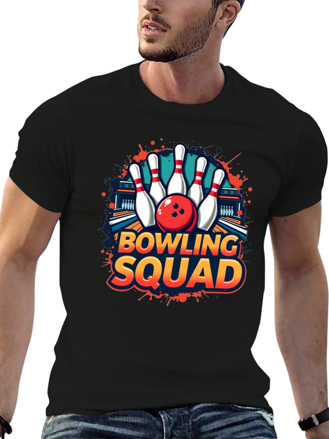Bowling Squad Graphic Tee