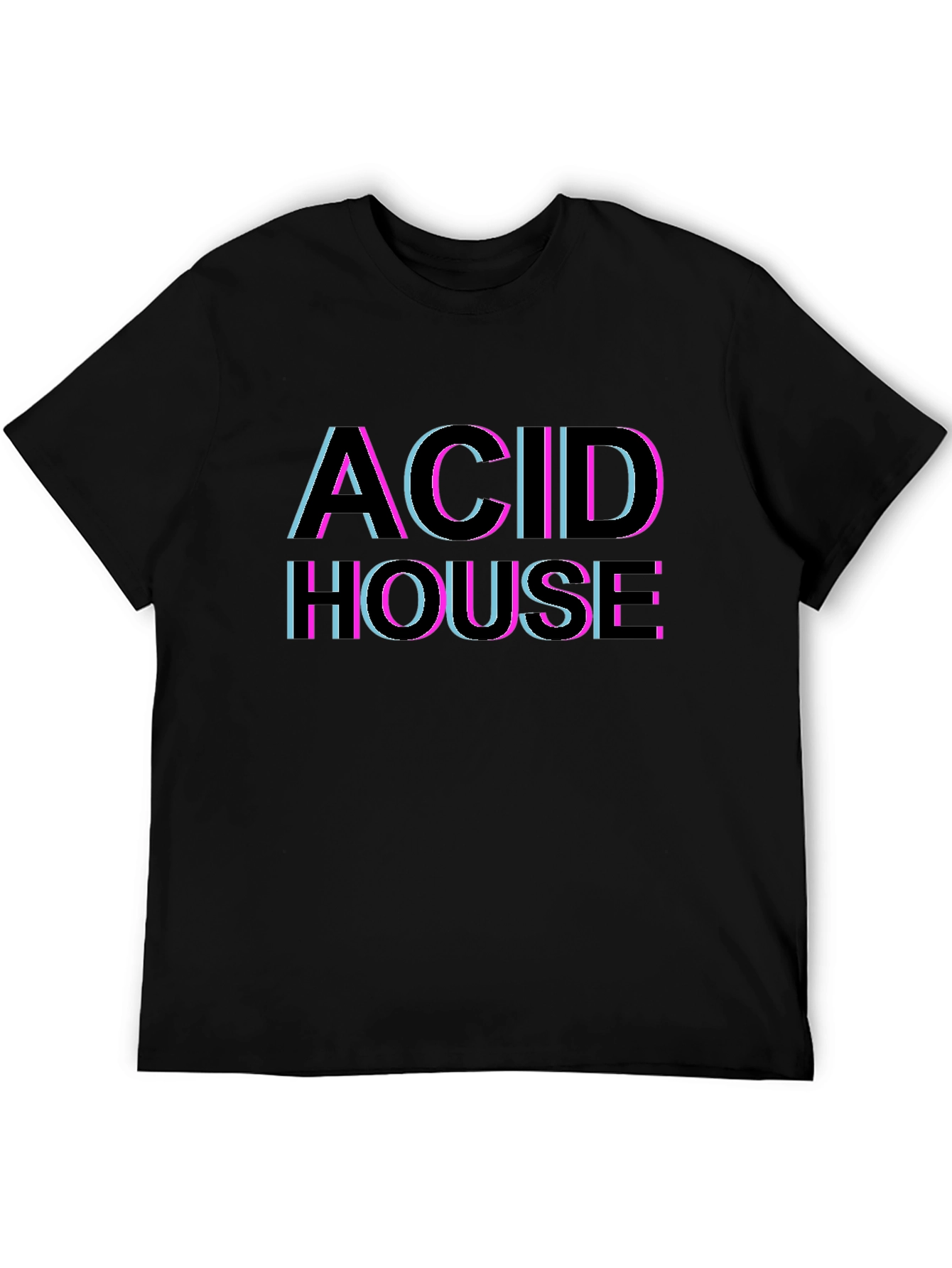 Acid House Graphic T-Shirt - Retro Rave Style