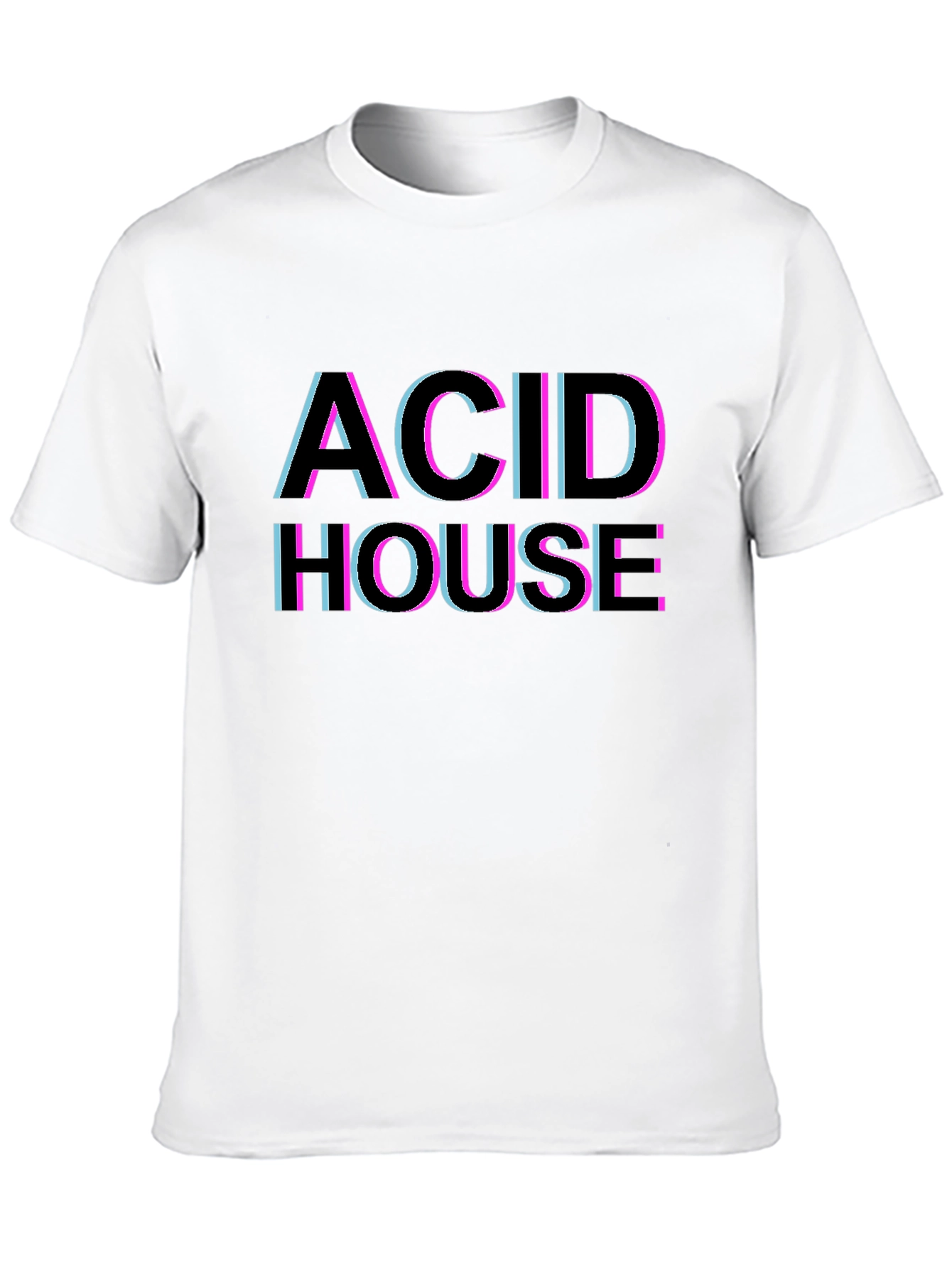 Acid House Graphic T-Shirt - Retro Rave Style