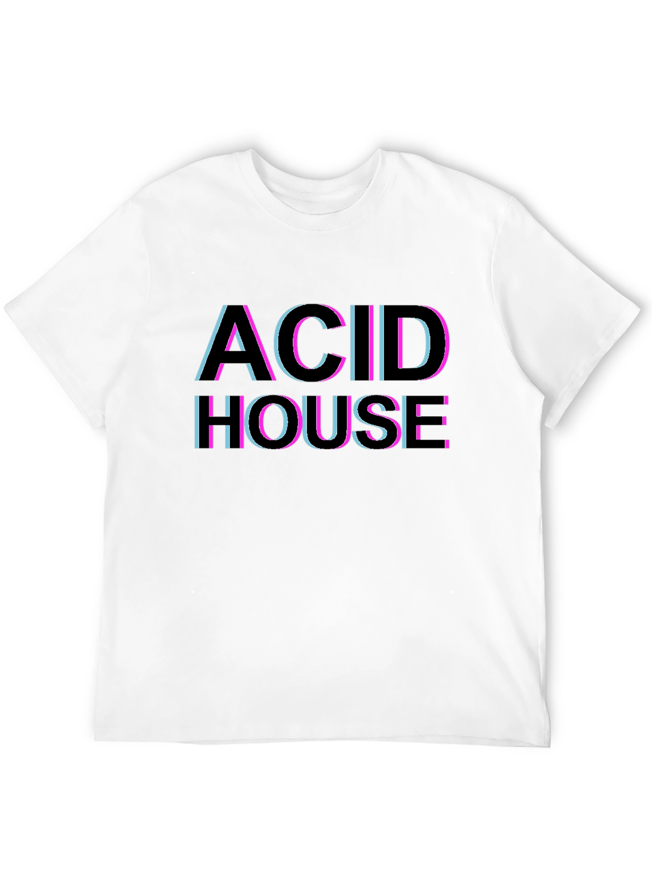 Acid House Graphic T-Shirt - Retro Rave Style