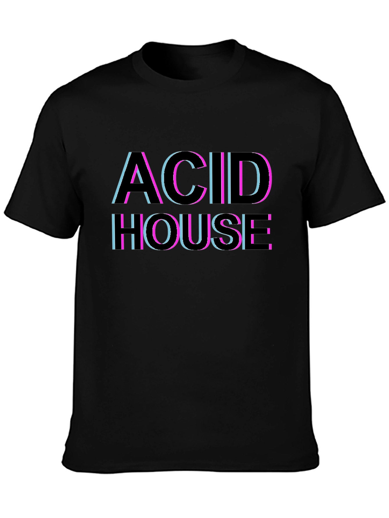Acid House Graphic T-Shirt - Retro Rave Style