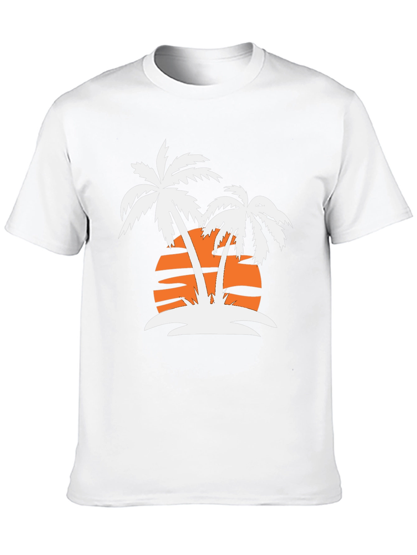 Tropical Sunset Palm Tree T-Shirt