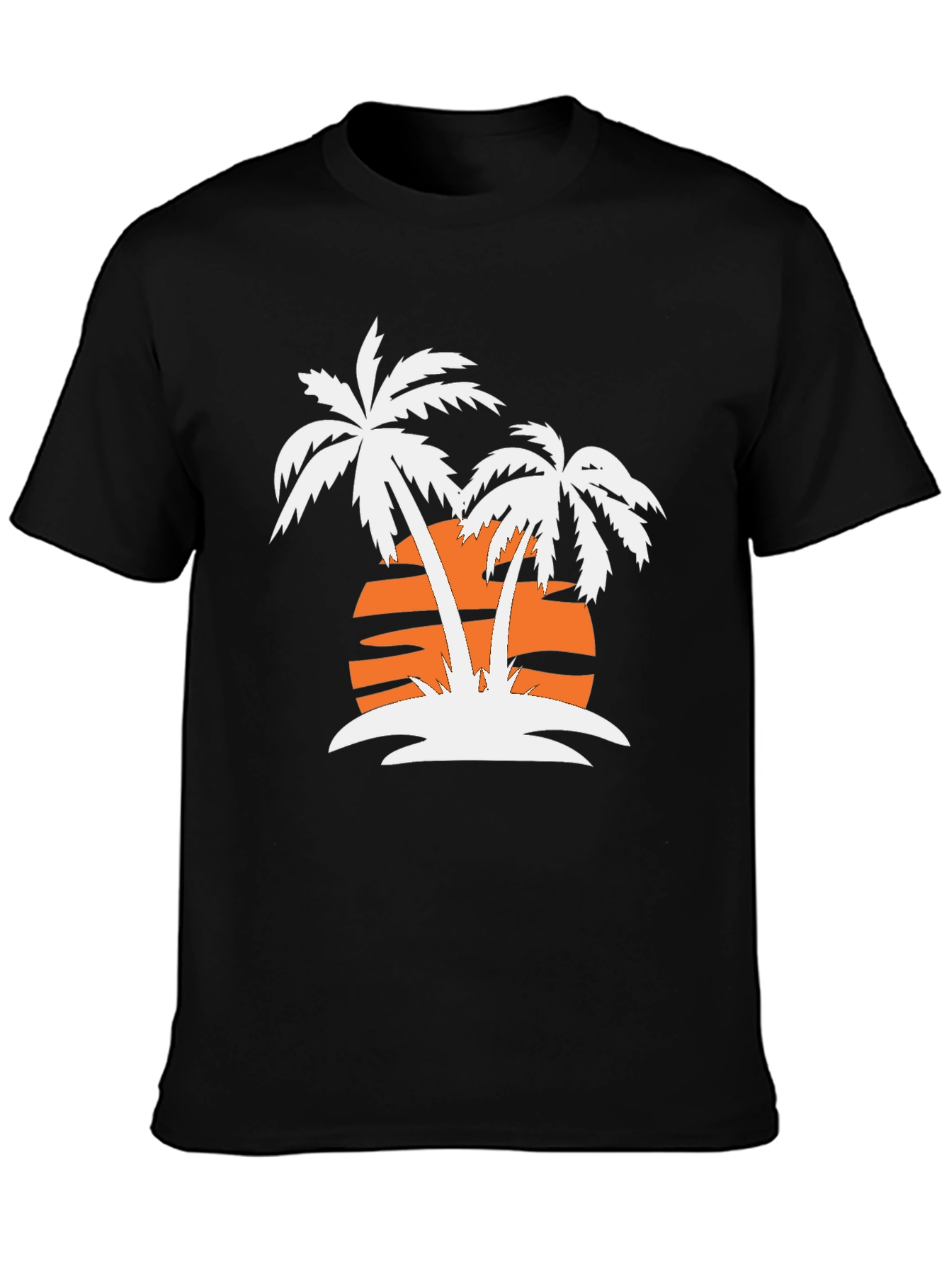 Tropical Sunset Palm Tree T-Shirt
