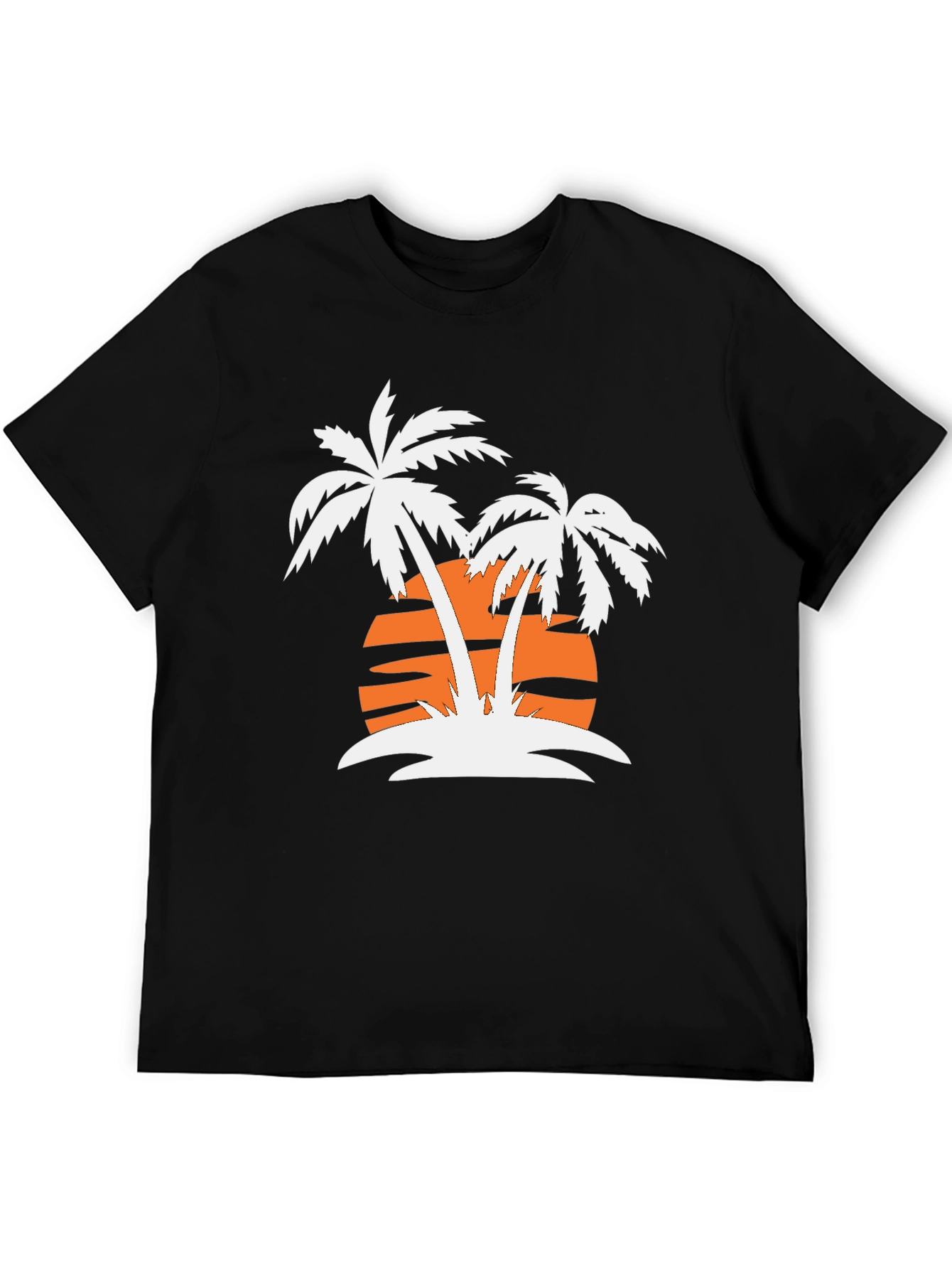 Tropical Sunset Palm Tree T-Shirt
