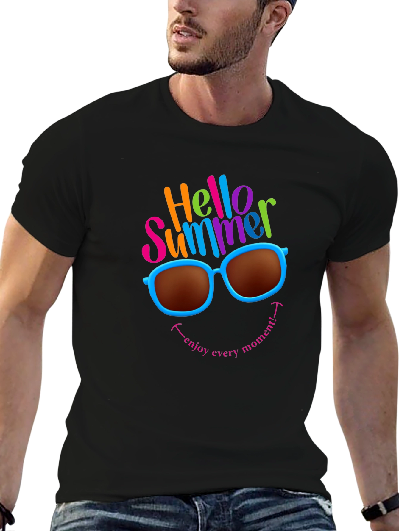 Hello Summer Graphic T-Shirt