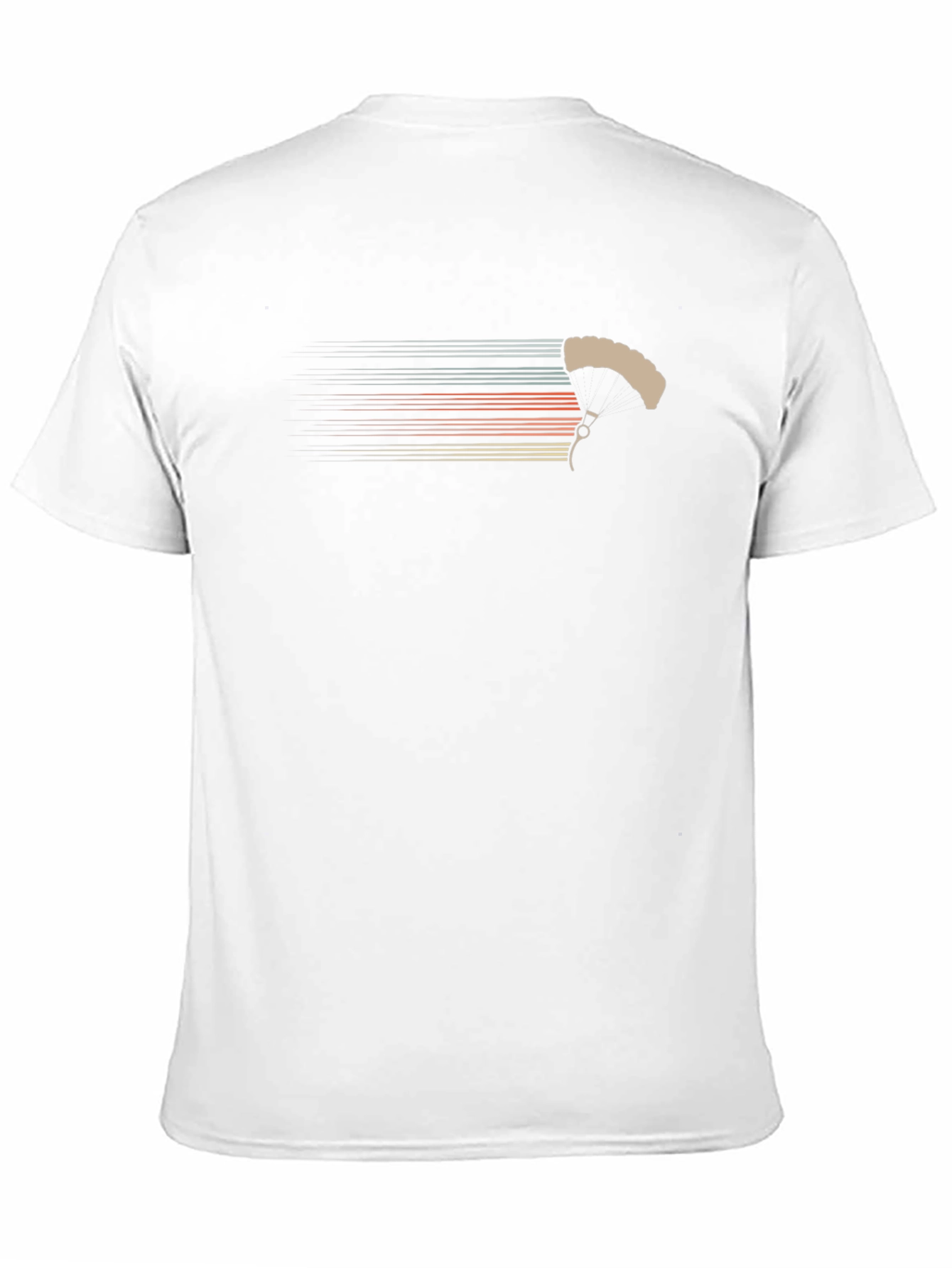 Retro Parachute T-Shirt - Skydiving Style