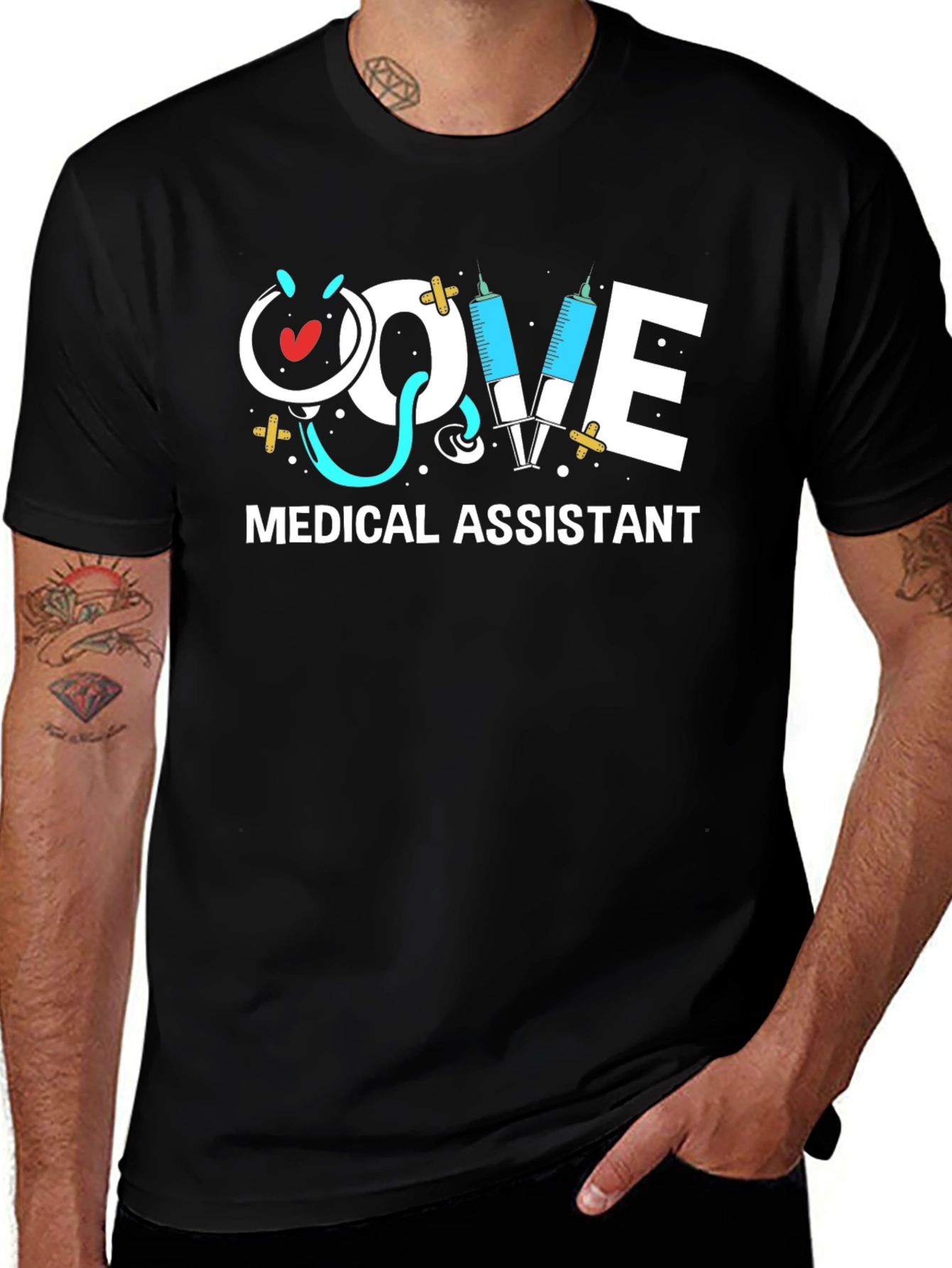 Medical Assistant Love Graphic T-Shirt