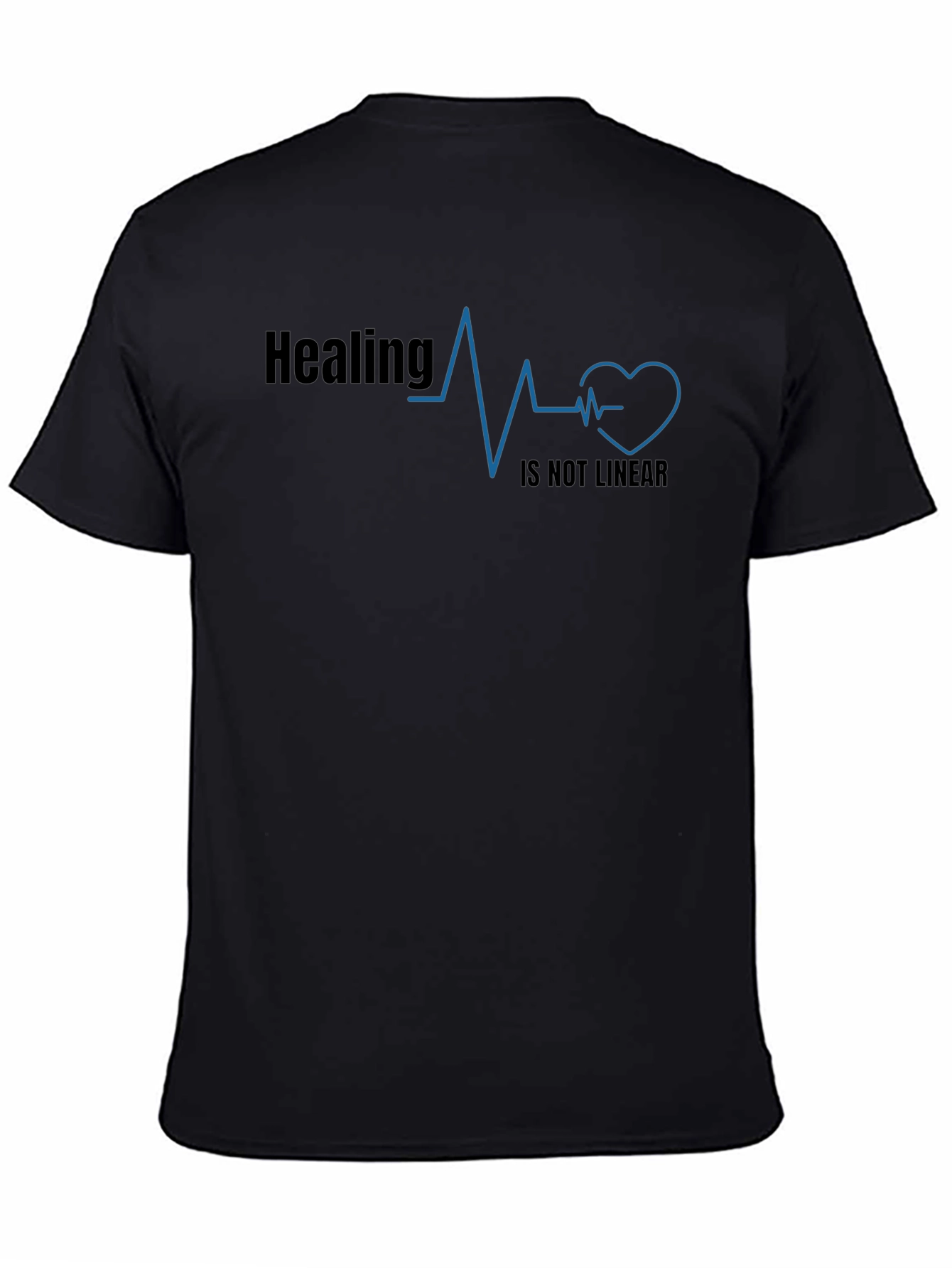 Healing is Not Linear T-Shirt - Heartbeat Design