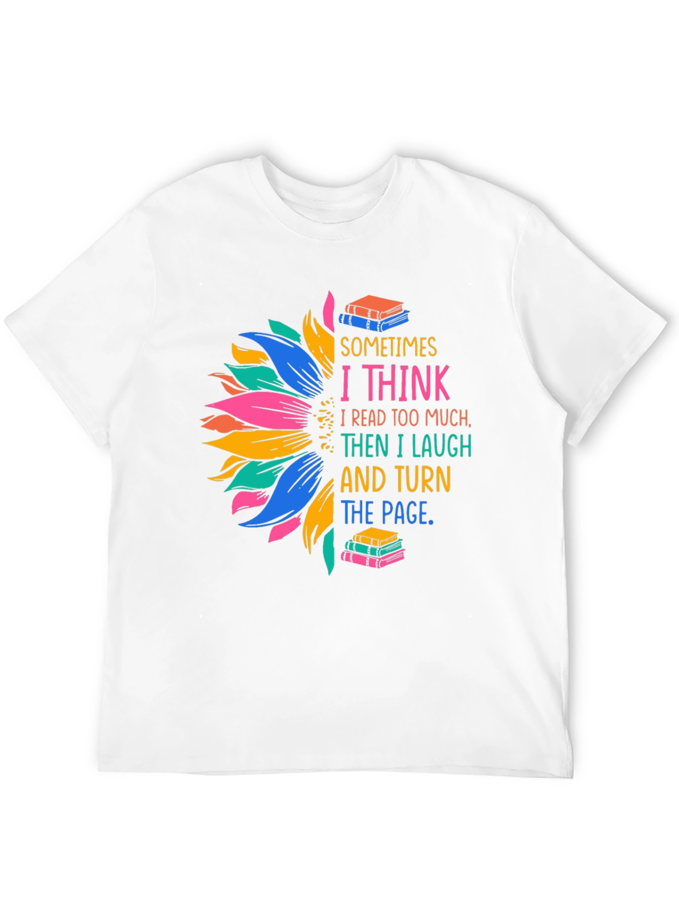 Book Lover Graphic Tee - Funny Reading T-Shirt
