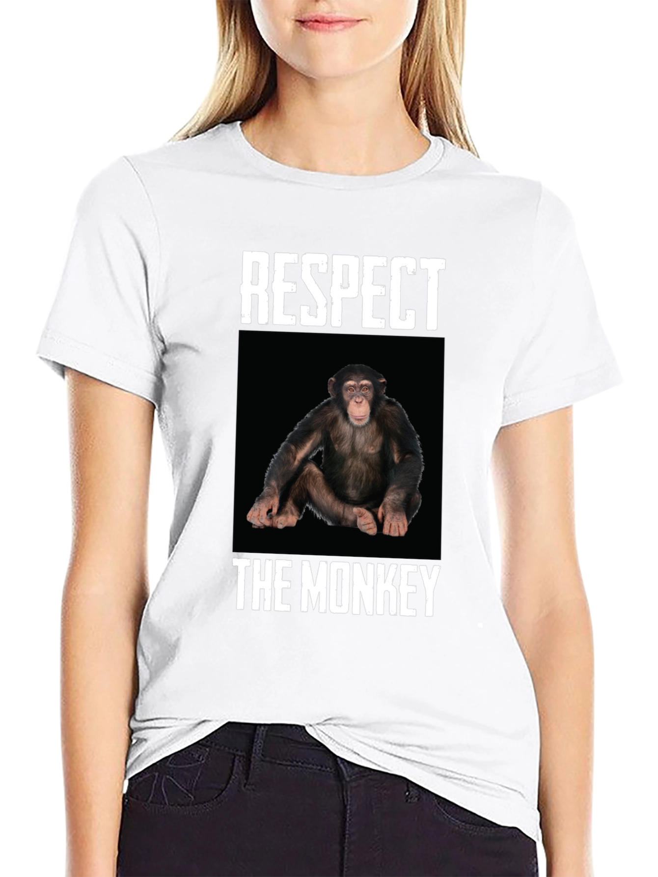 Respect The Monkey Graphic Tee