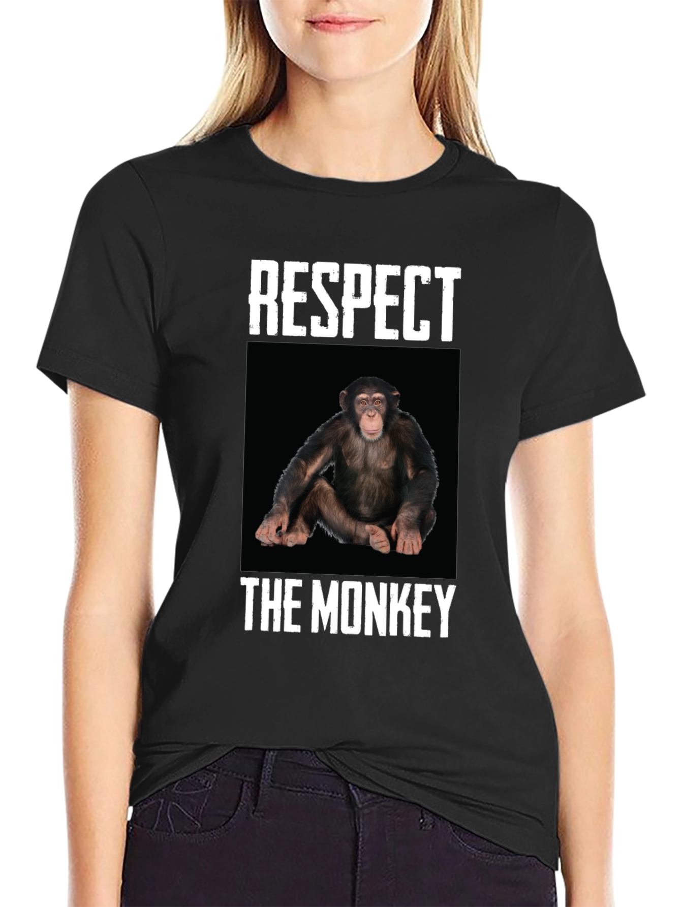 Respect The Monkey Graphic Tee
