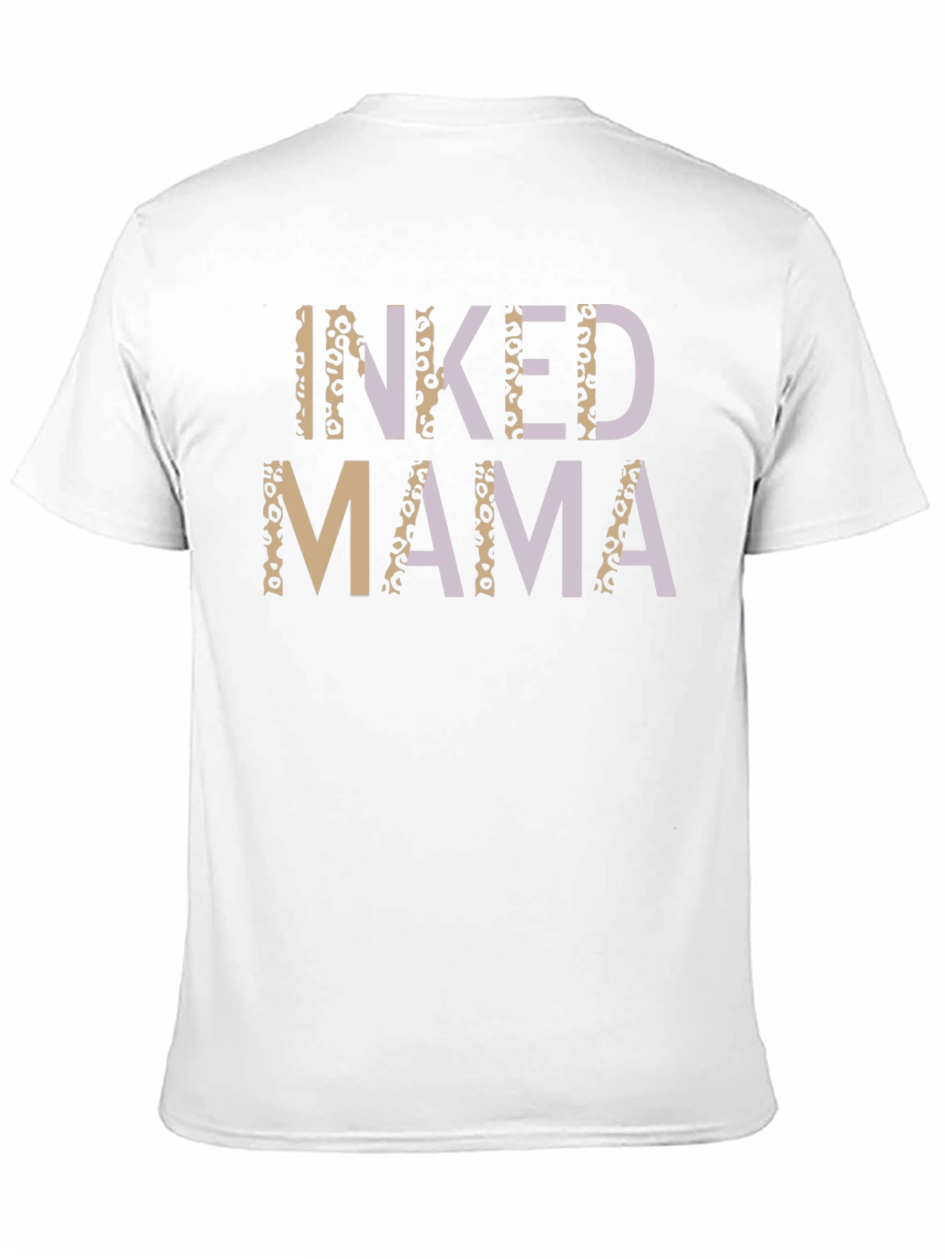 Inked Mama Graphic Tee - Leopard Print Accents