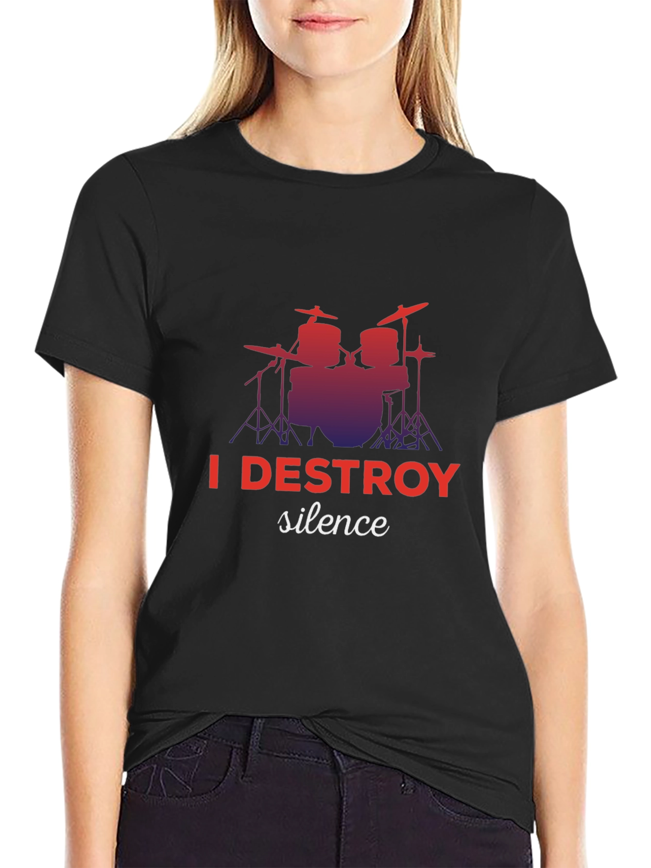 I DESTROY Silence Graphic Tee
