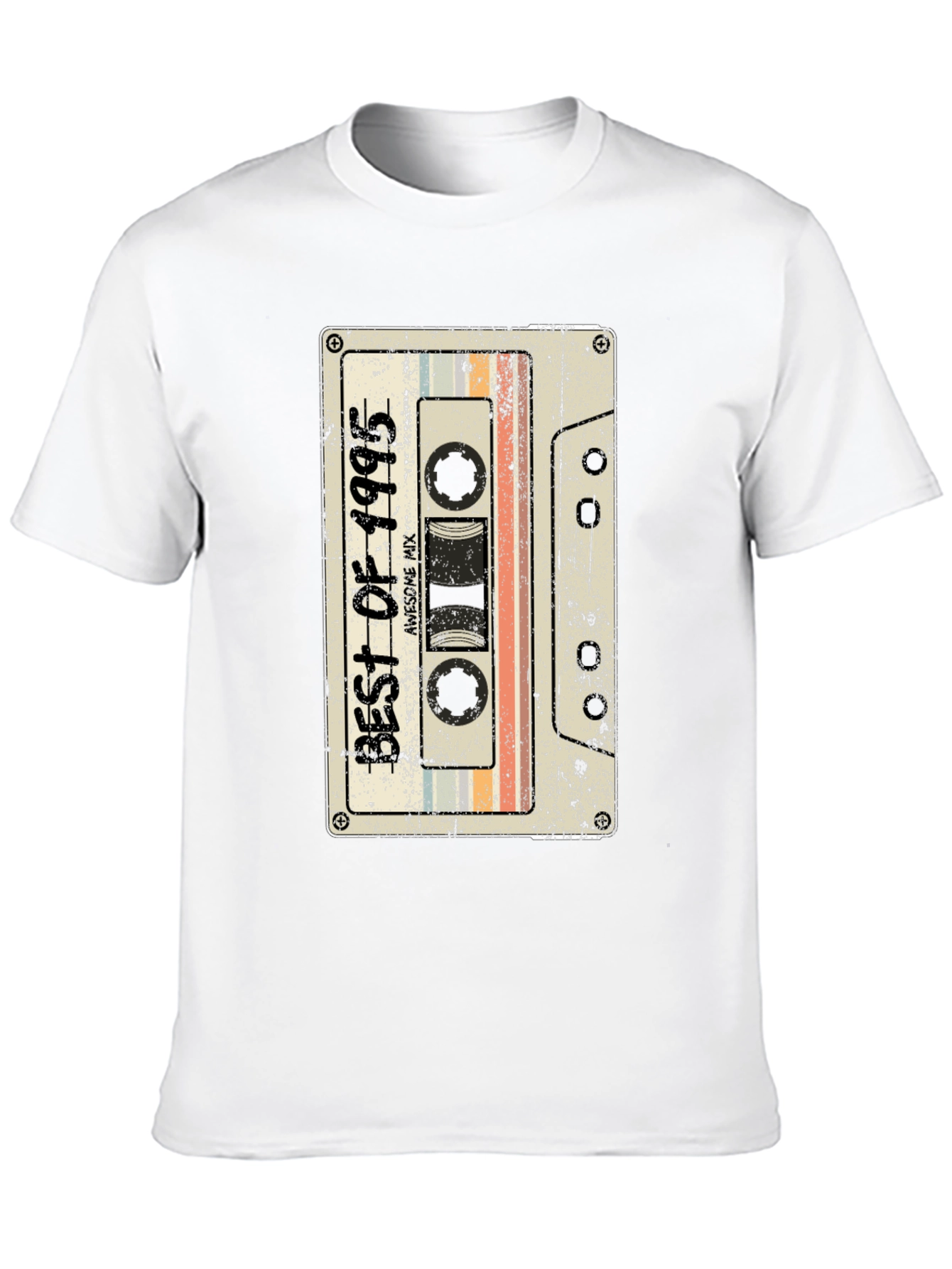 Retro 1995 Cassette Tape Graphic T-Shirt