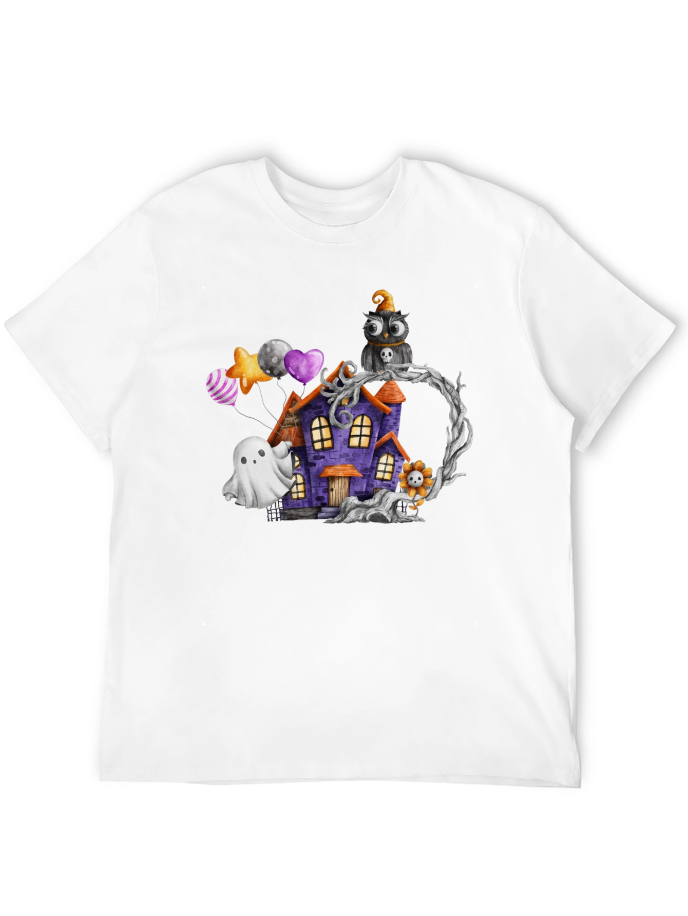 Halloween Haunted House T-Shirt