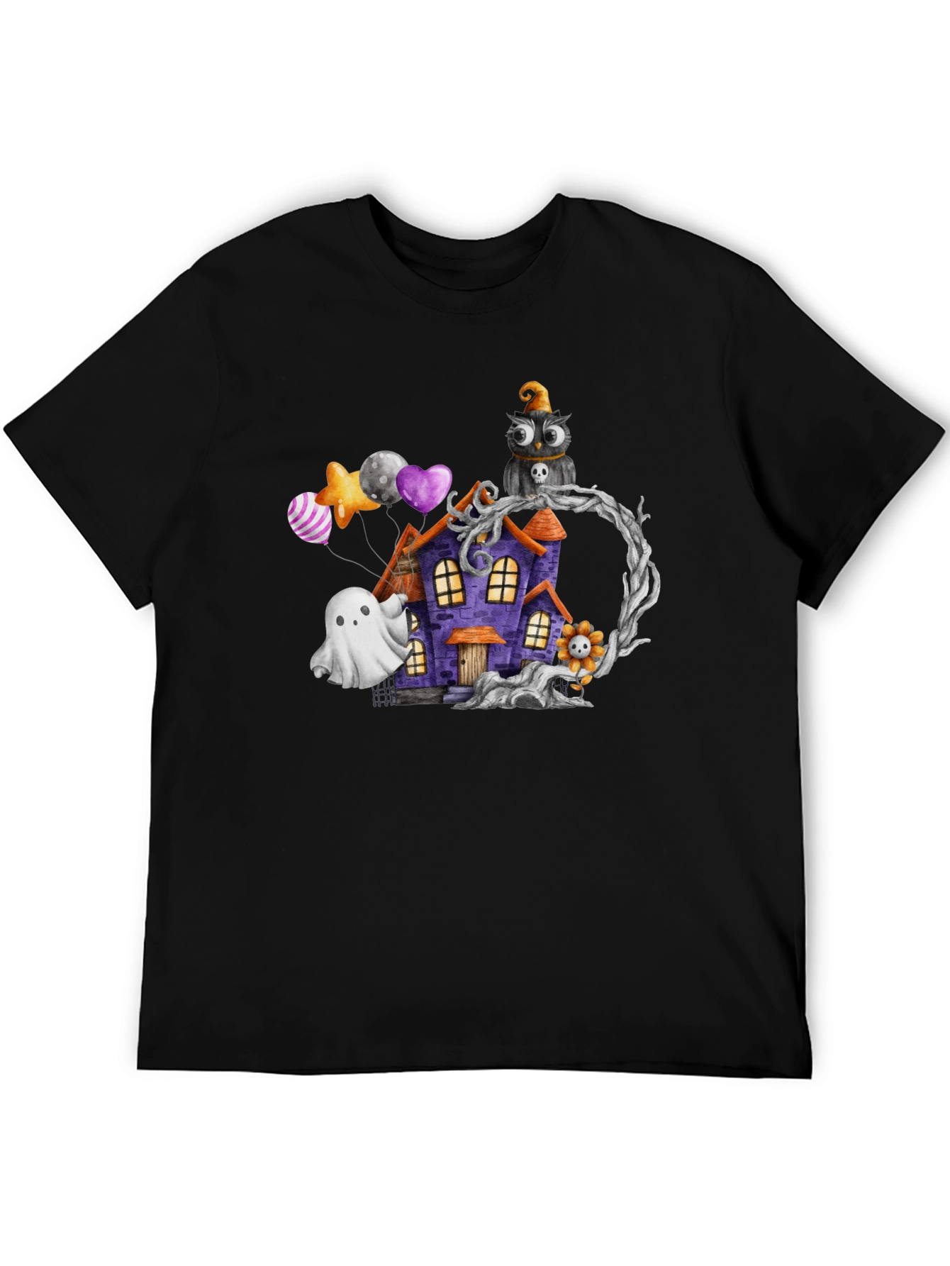 Halloween Haunted House T-Shirt