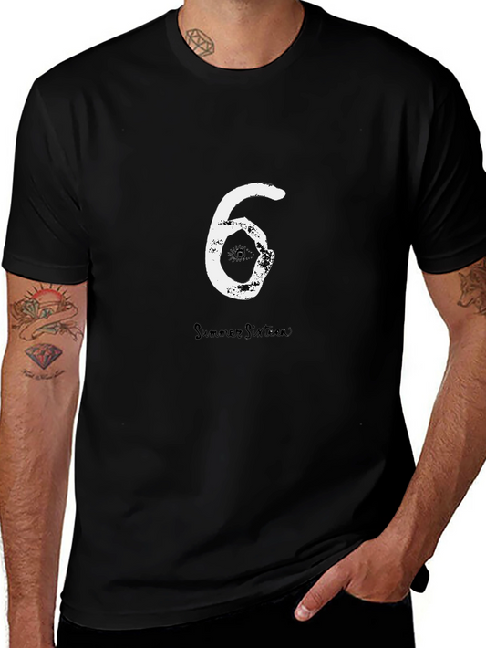 Summer Sixteen Tee - Black Cotton Graphic T-Shirt