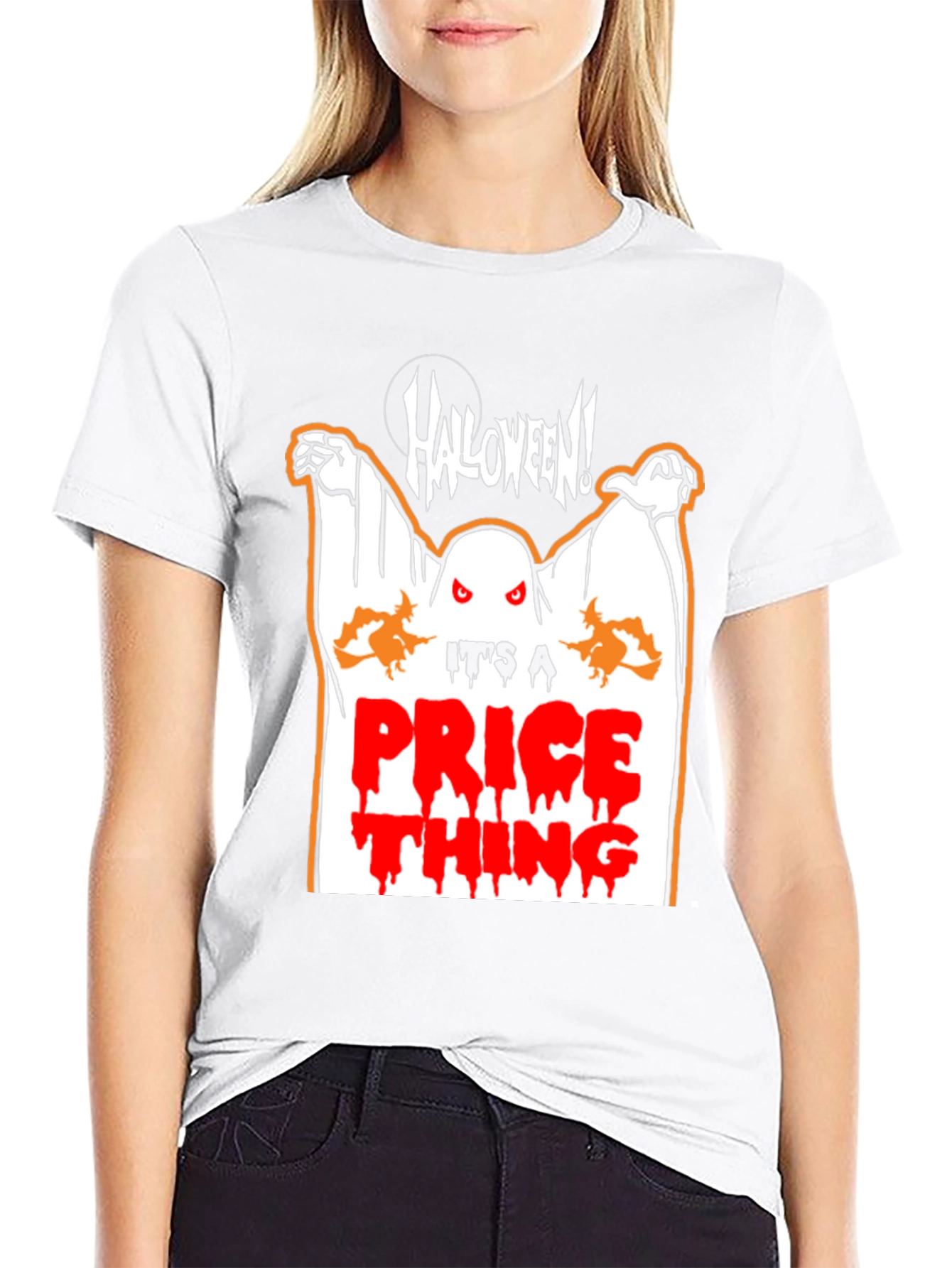Halloween Ghost Tee - Its A Price Thing