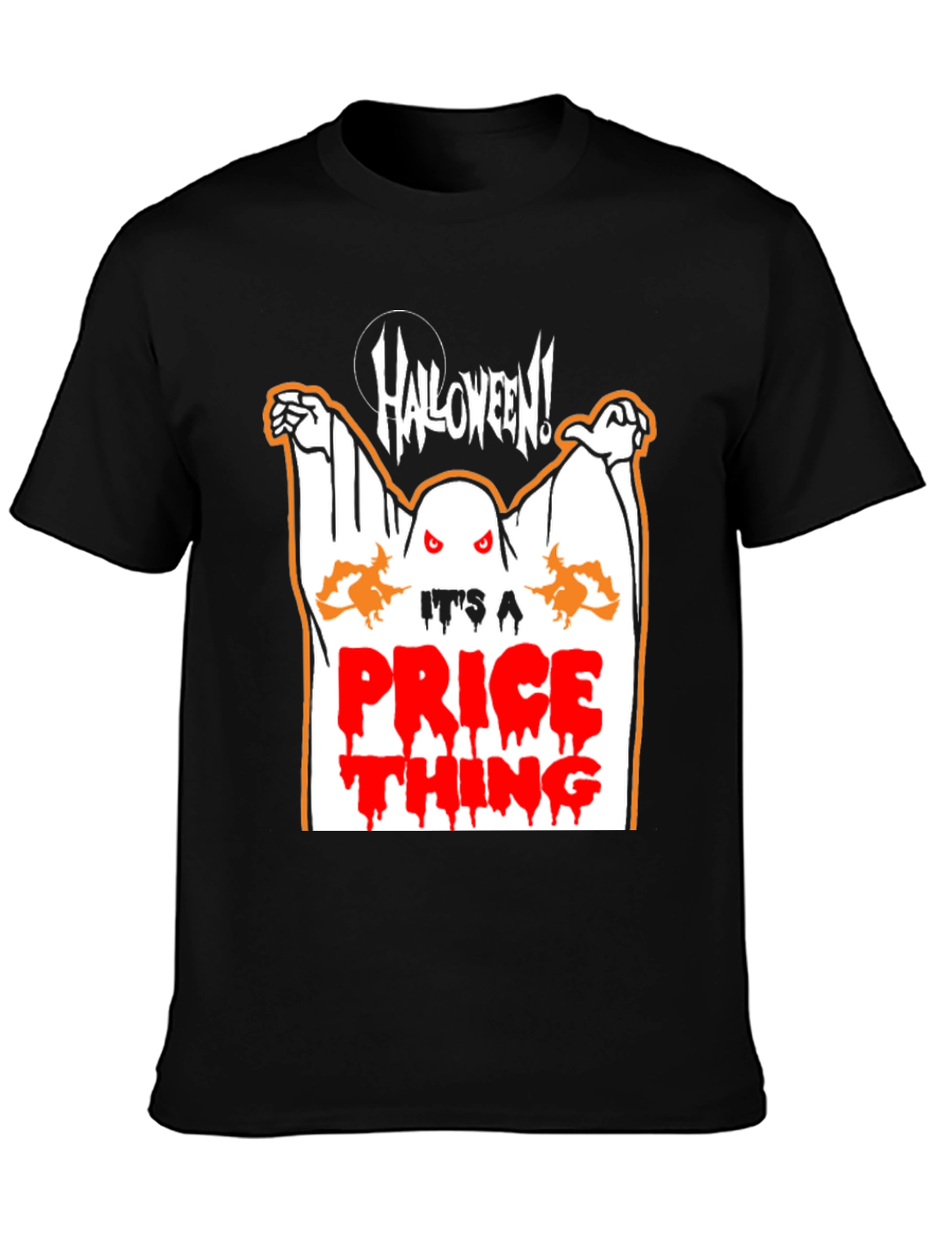 Halloween Ghost Tee - Its A Price Thing