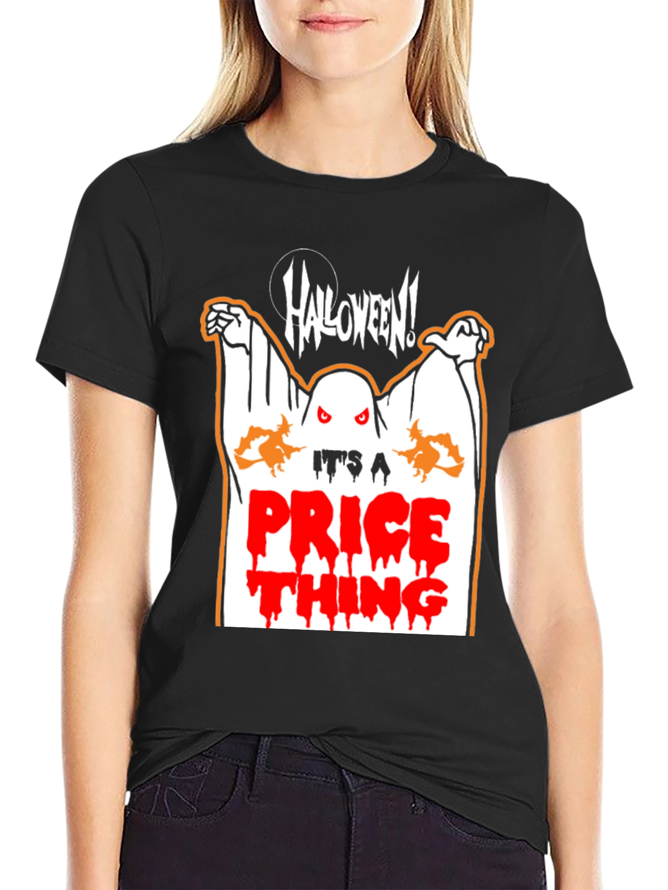 Halloween Ghost Tee - Its A Price Thing
