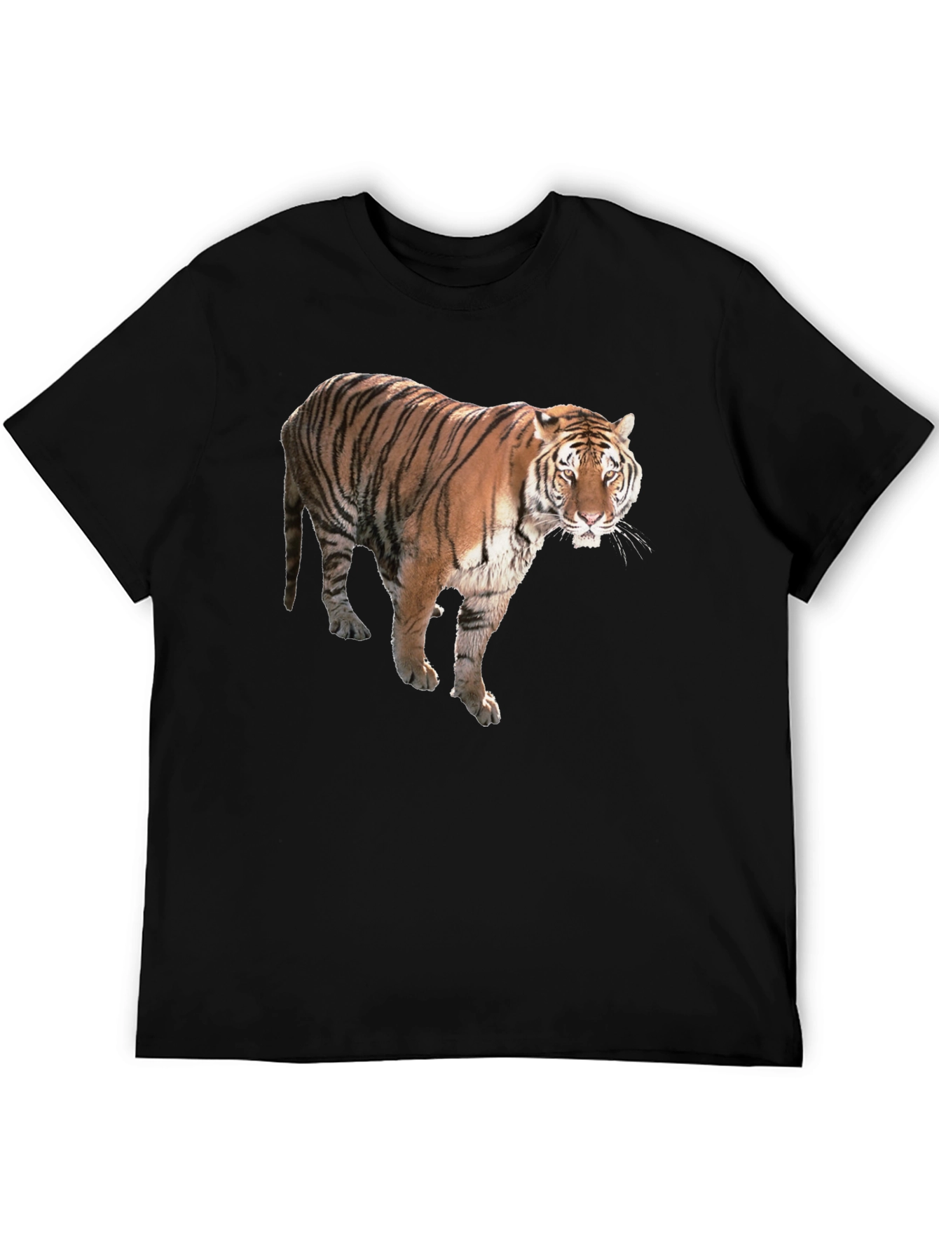 Tiger Graphic Black T-Shirt