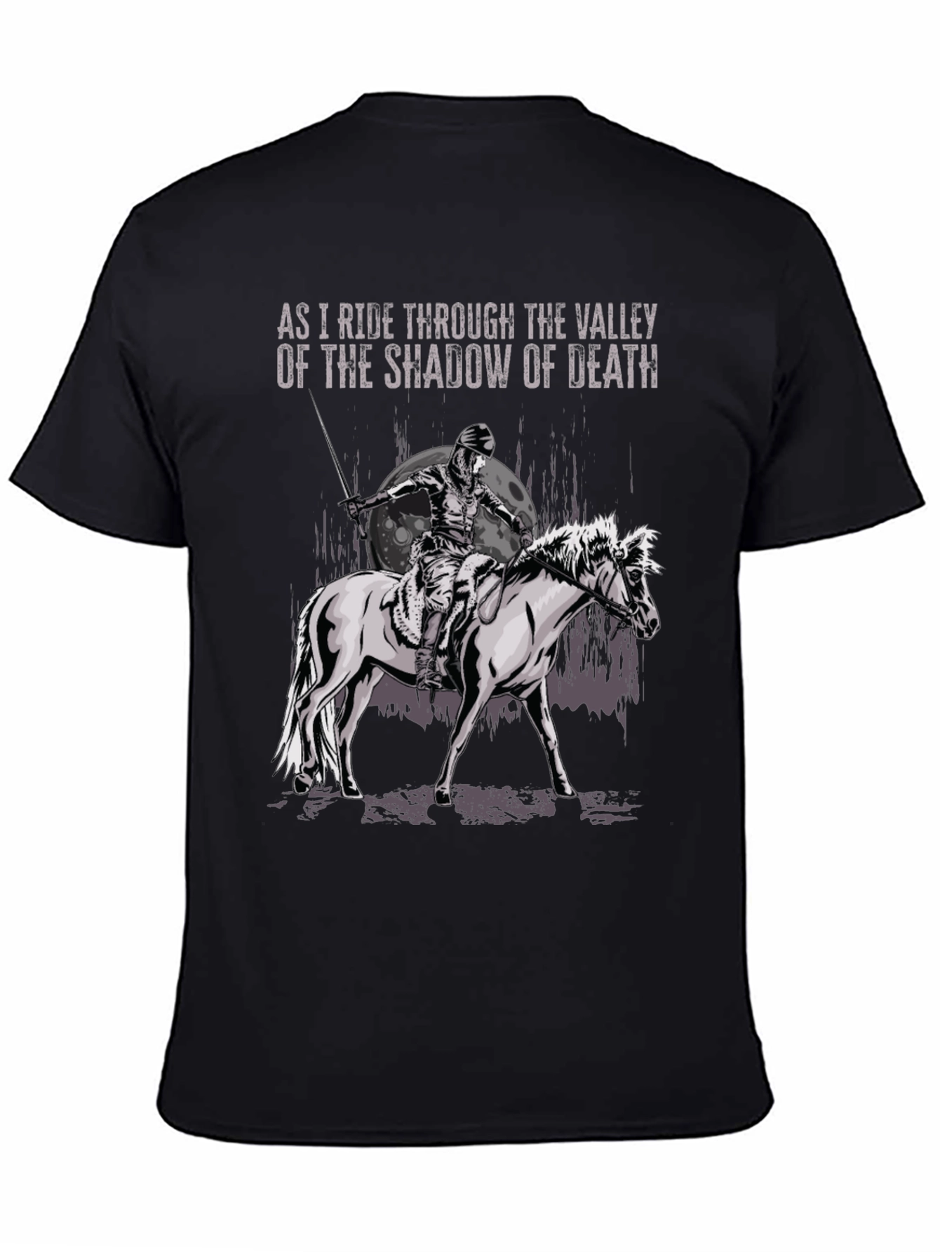 Valley of Death Rider Graphic T-Shirt