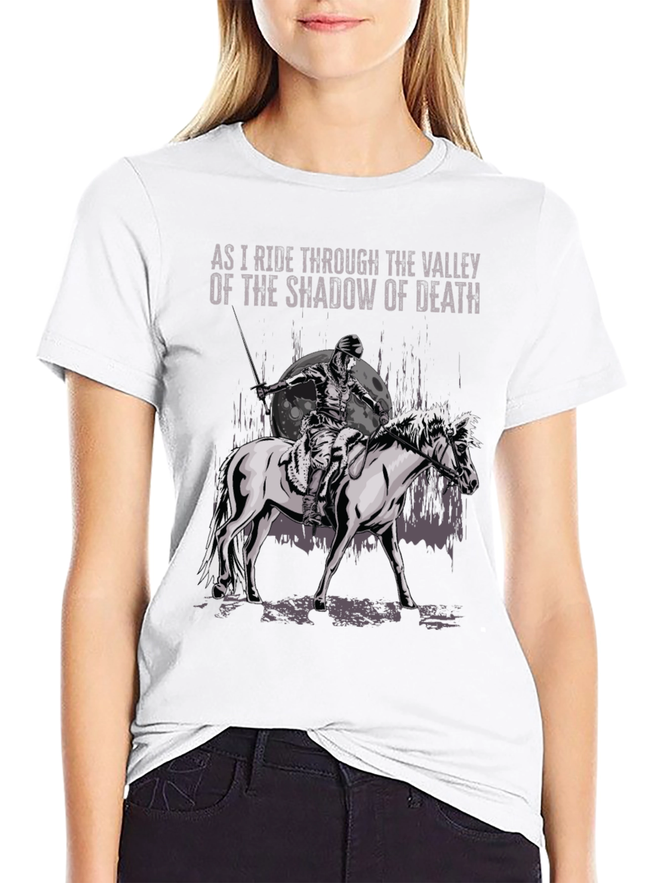Valley of Death Rider Graphic T-Shirt