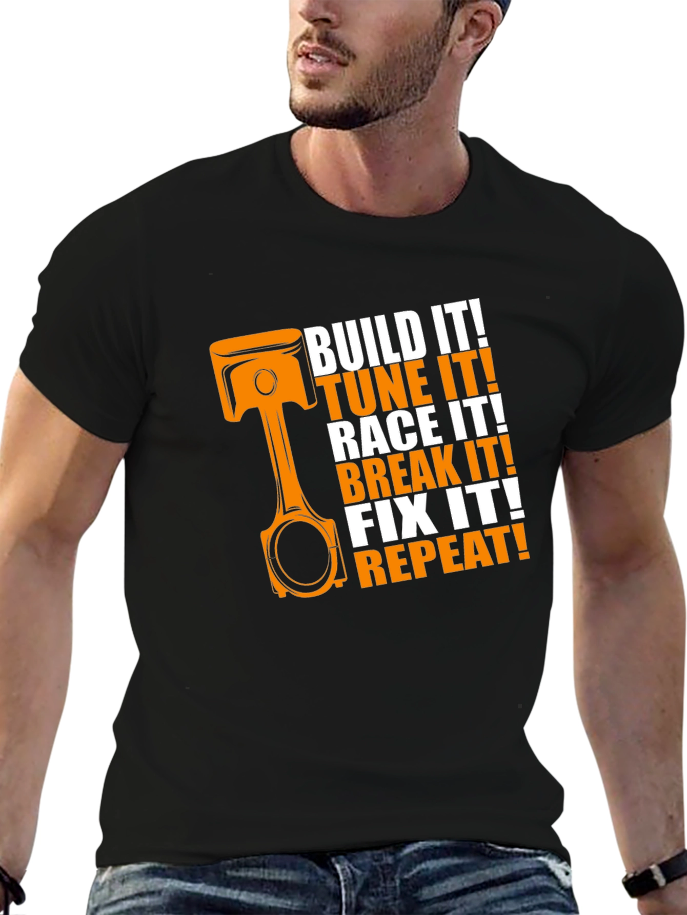 Build It! Car Enthusiast Graphic Tee
