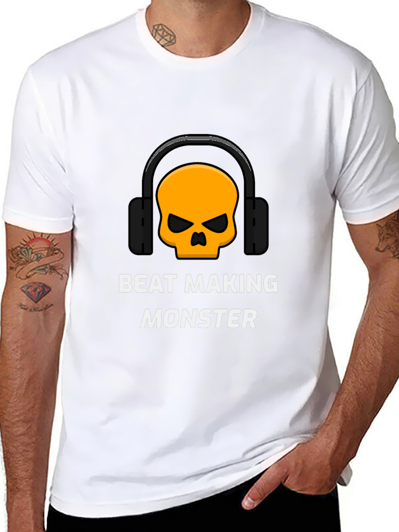 Beat Making Monster Graphic Tee