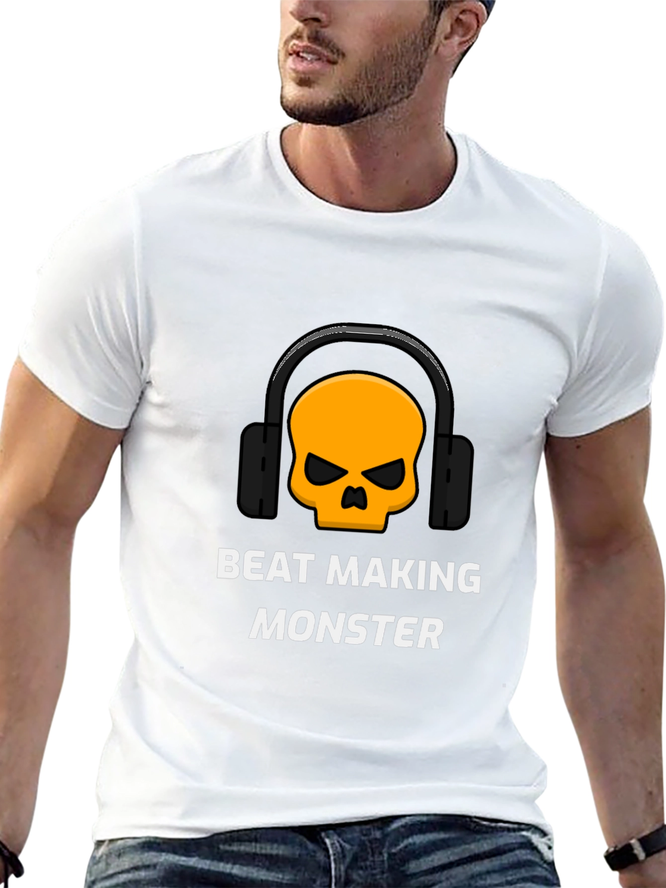 Beat Making Monster Graphic Tee