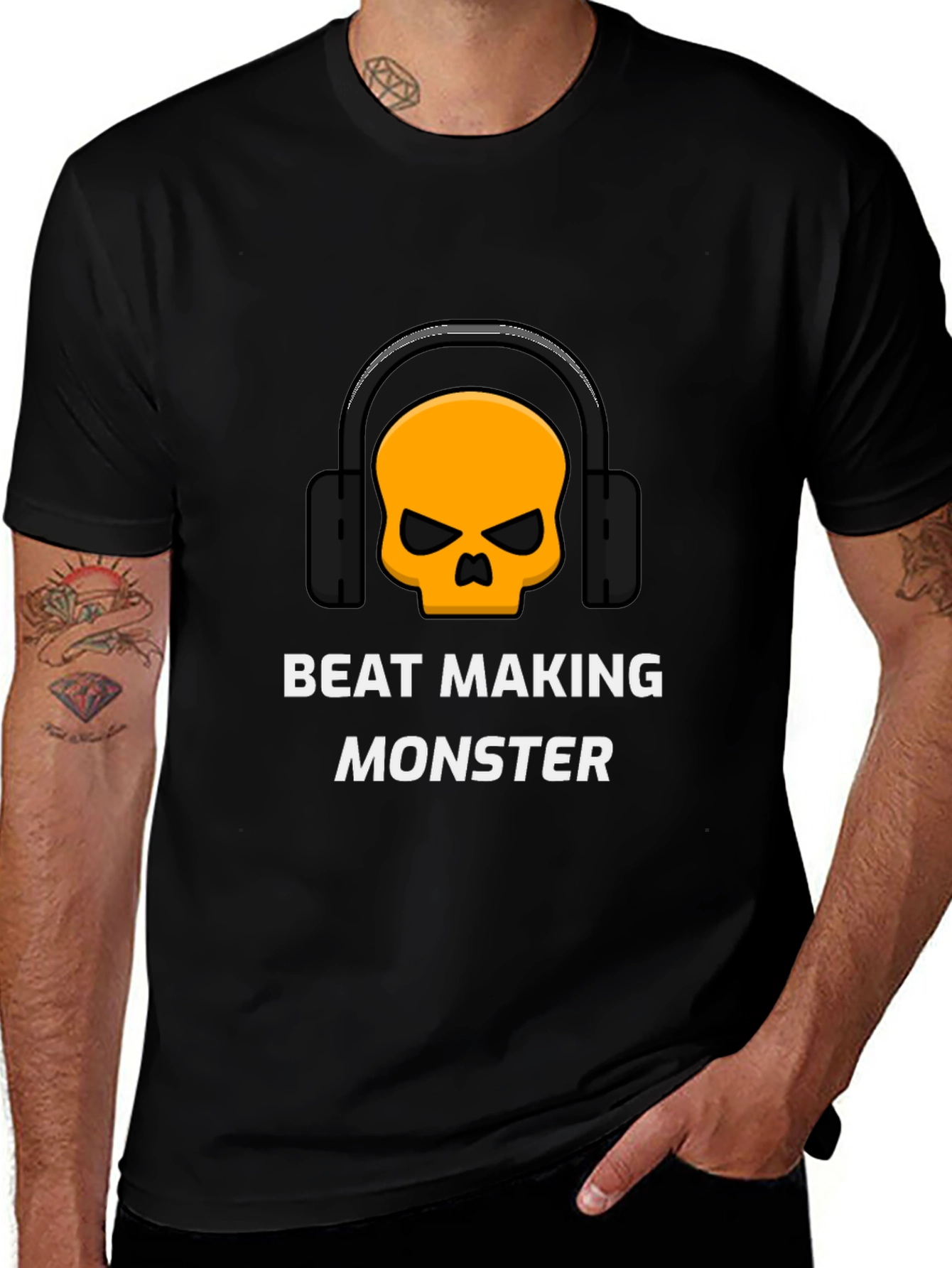 Beat Making Monster Graphic Tee