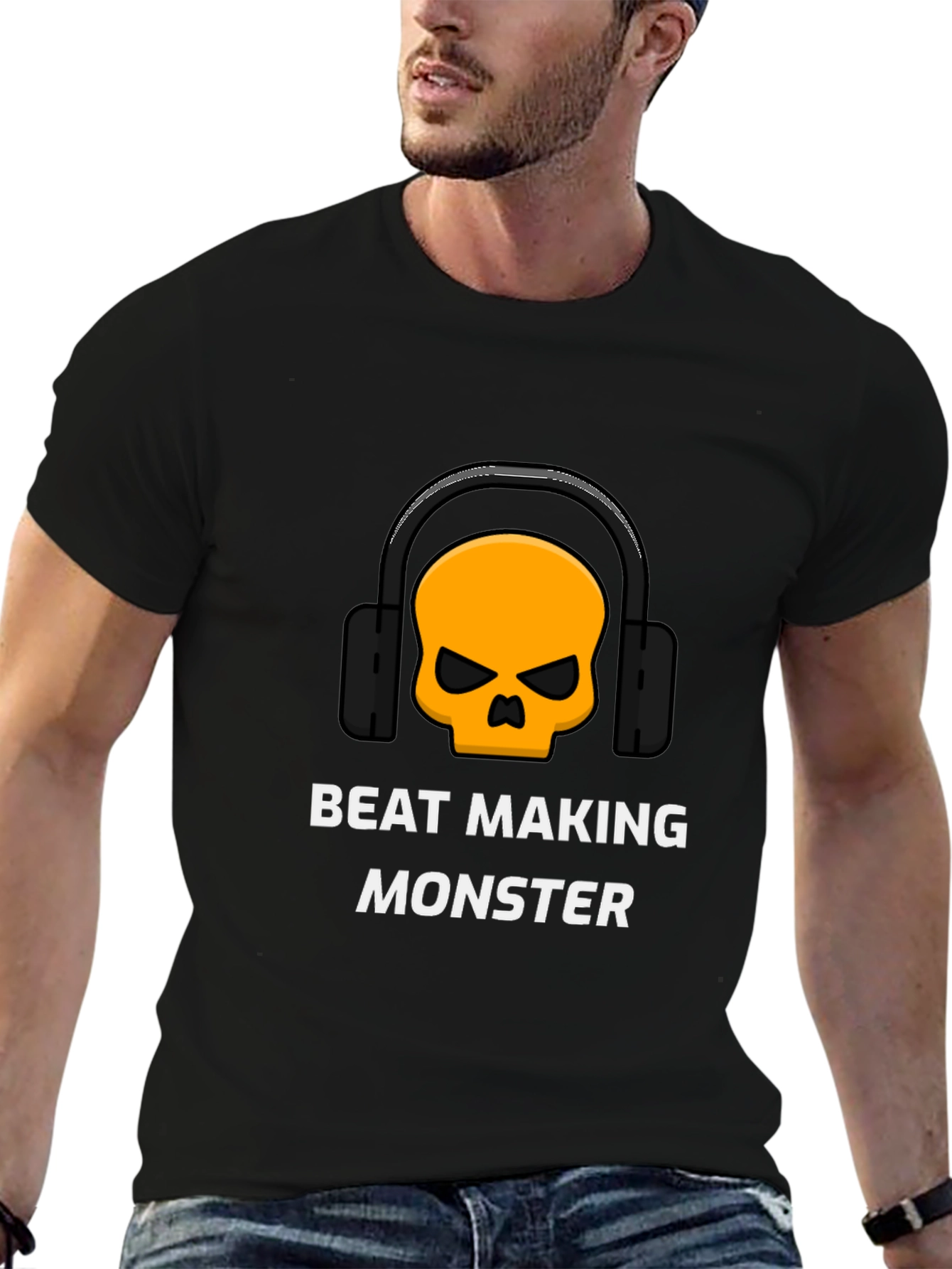 Beat Making Monster Graphic Tee