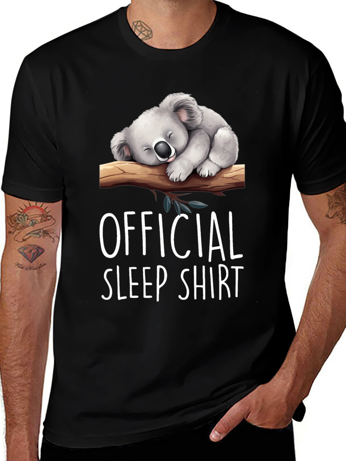 Official Sleep Shirt - Koala Napping