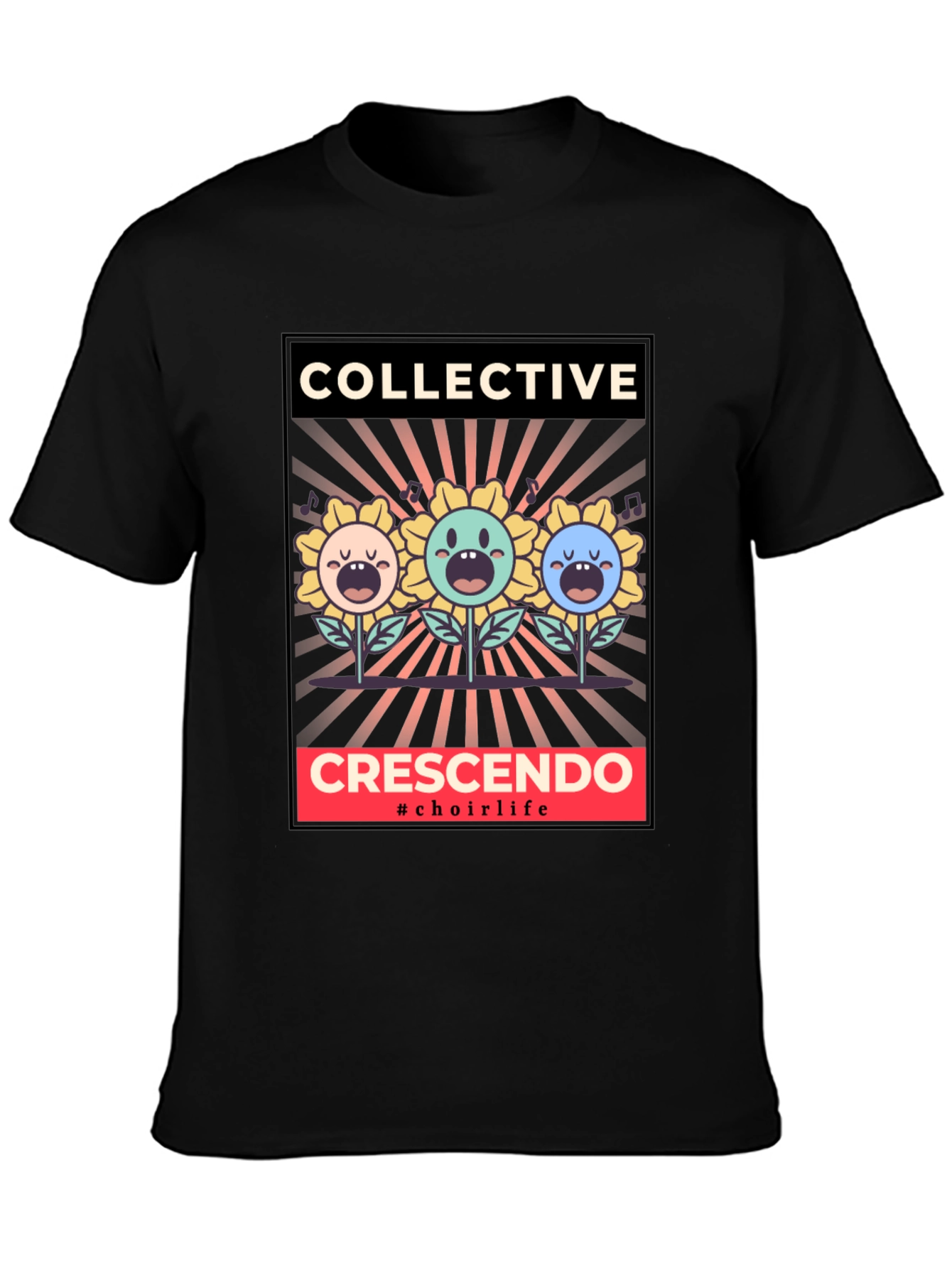 Collective Crescendo T-Shirt - Choir Life Tee