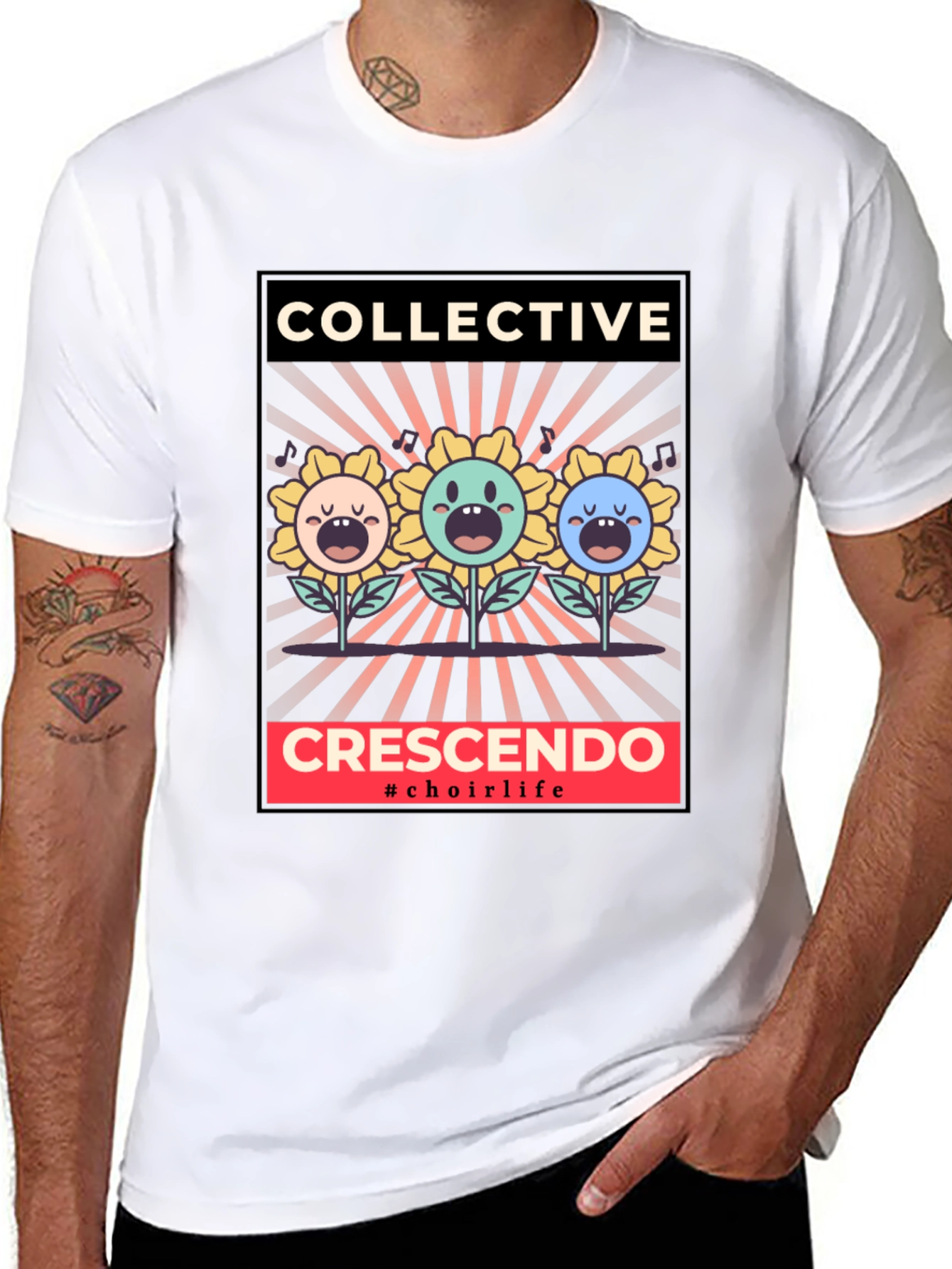 Collective Crescendo T-Shirt - Choir Life Tee