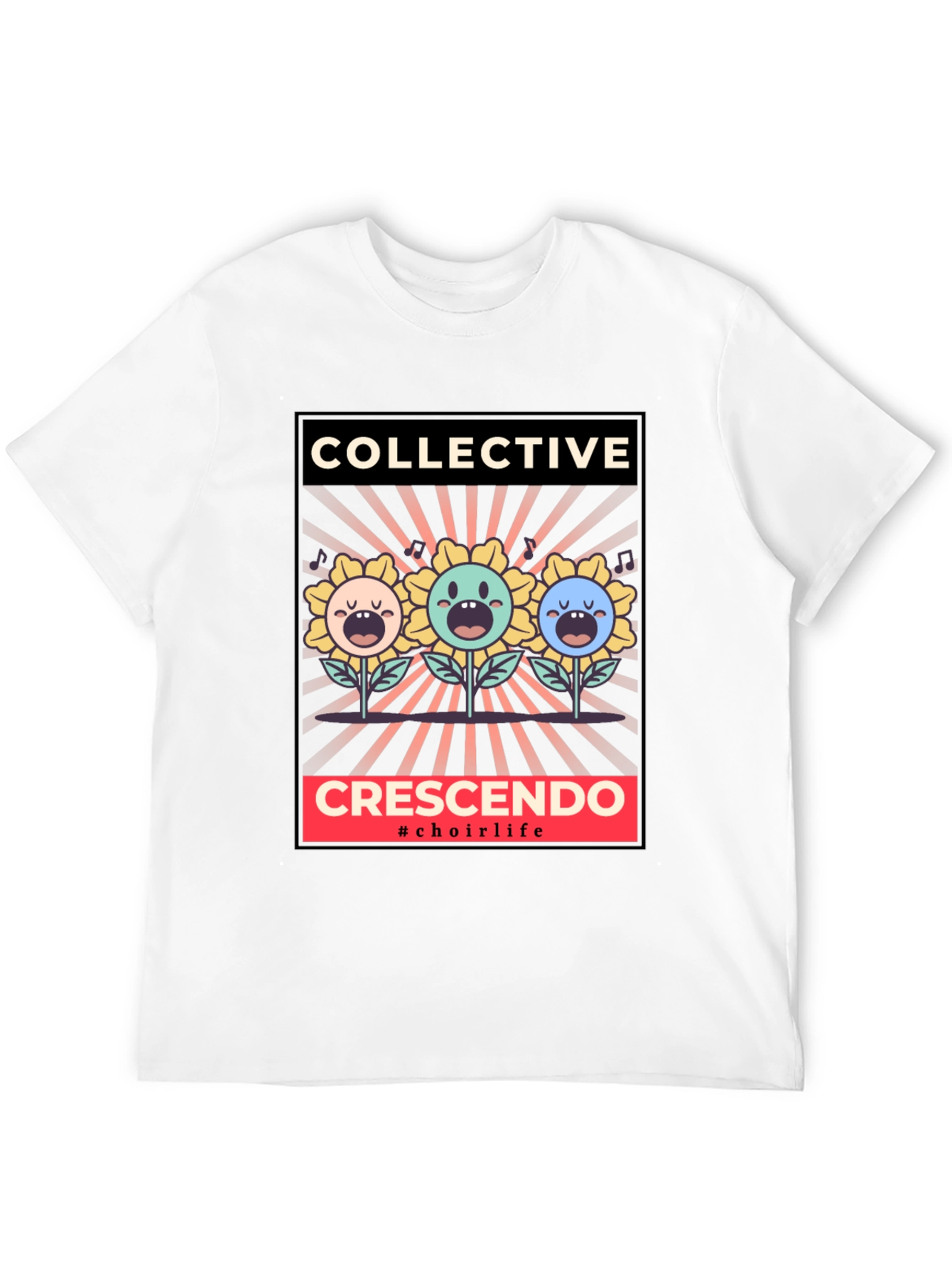 Collective Crescendo T-Shirt - Choir Life Tee